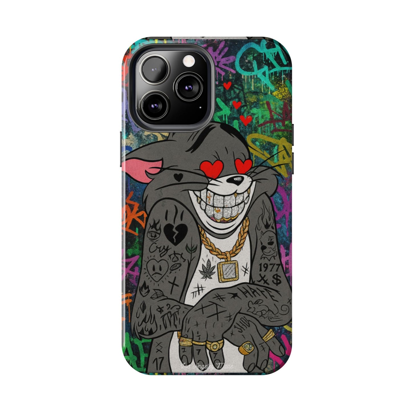 Los Angelez Made x Tom In Love Tough Phone Case