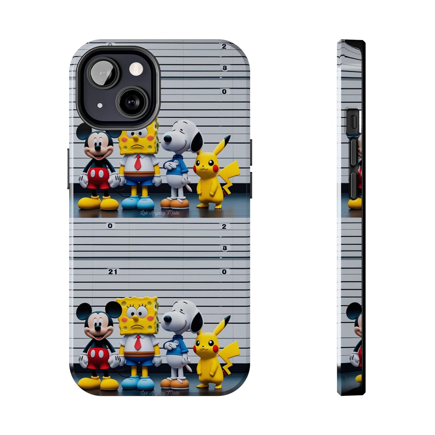 Los Angelez Made x Cartoon Police Line Up Tough Phone Case