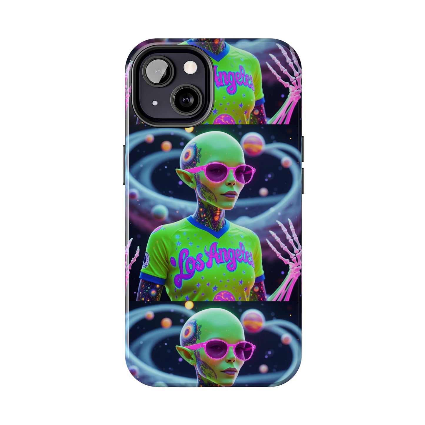Los Angelez Made x Neon Alien Tough Phone Case