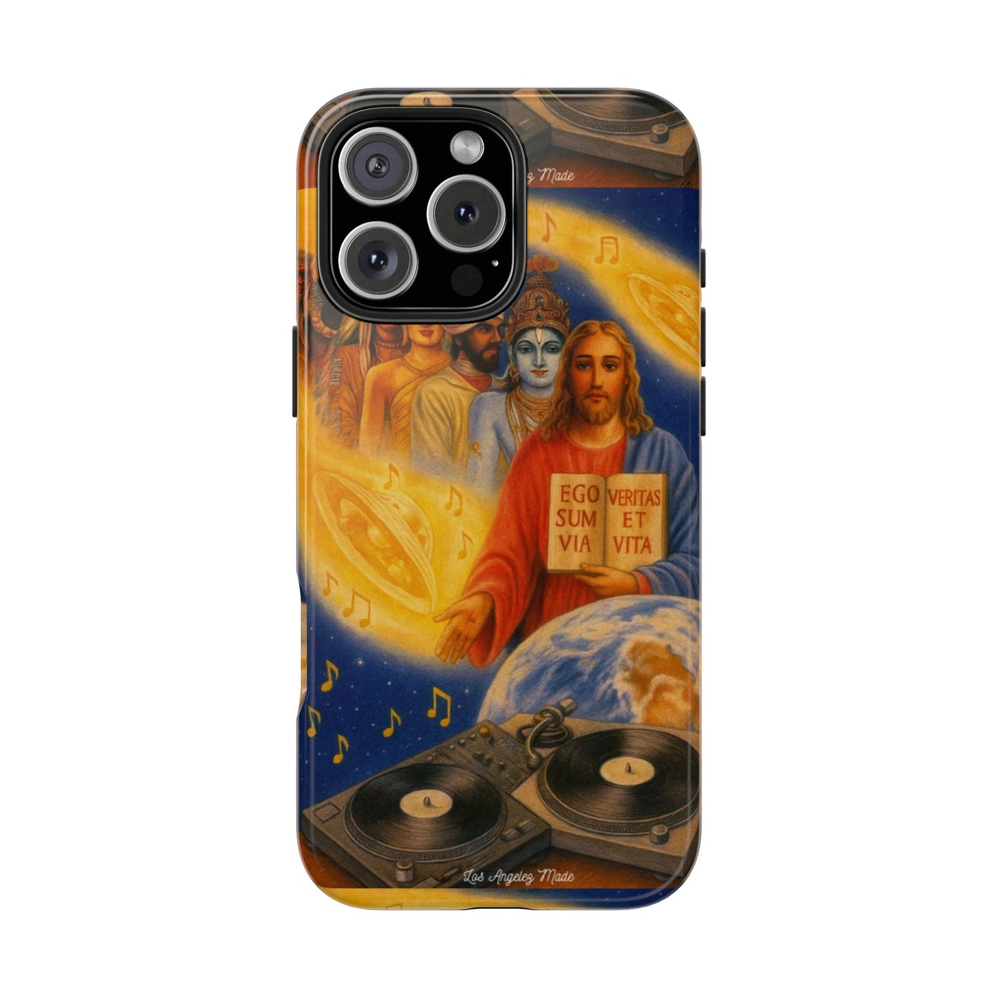 Los Angelez Made x God Is A DJ Tough Phone Case