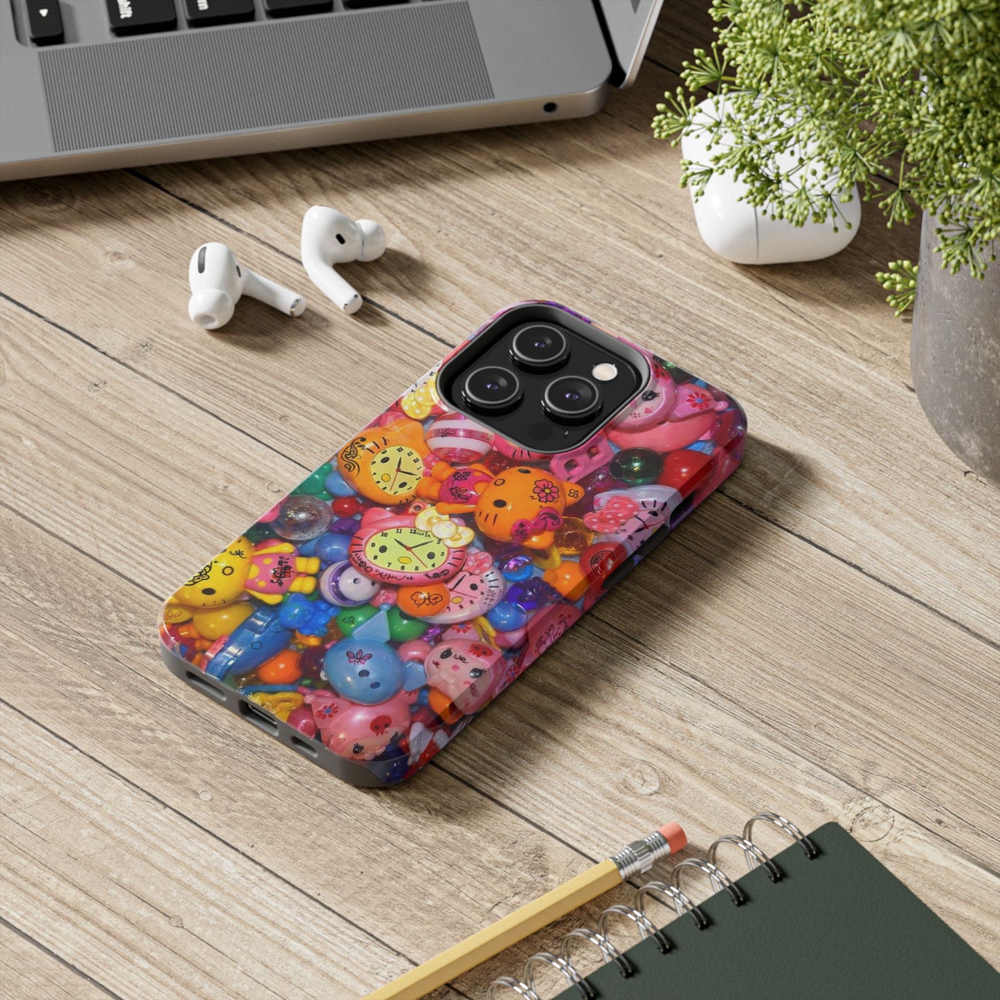Los Angelez Made x Hello Kitty Charms Tough Phone Case