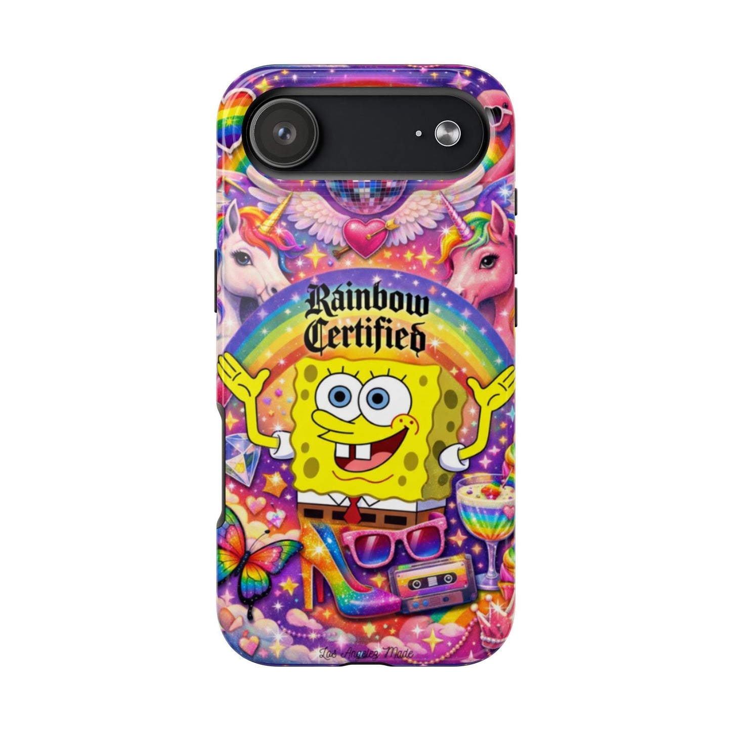 Los Angelez Made x Gay SpongeBob ''Rainbow Certified'' Tough Phone Case