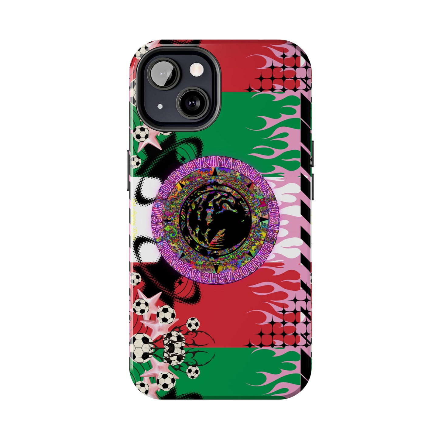 Los Angelez Made x Mexican Flag Tough Phone Case