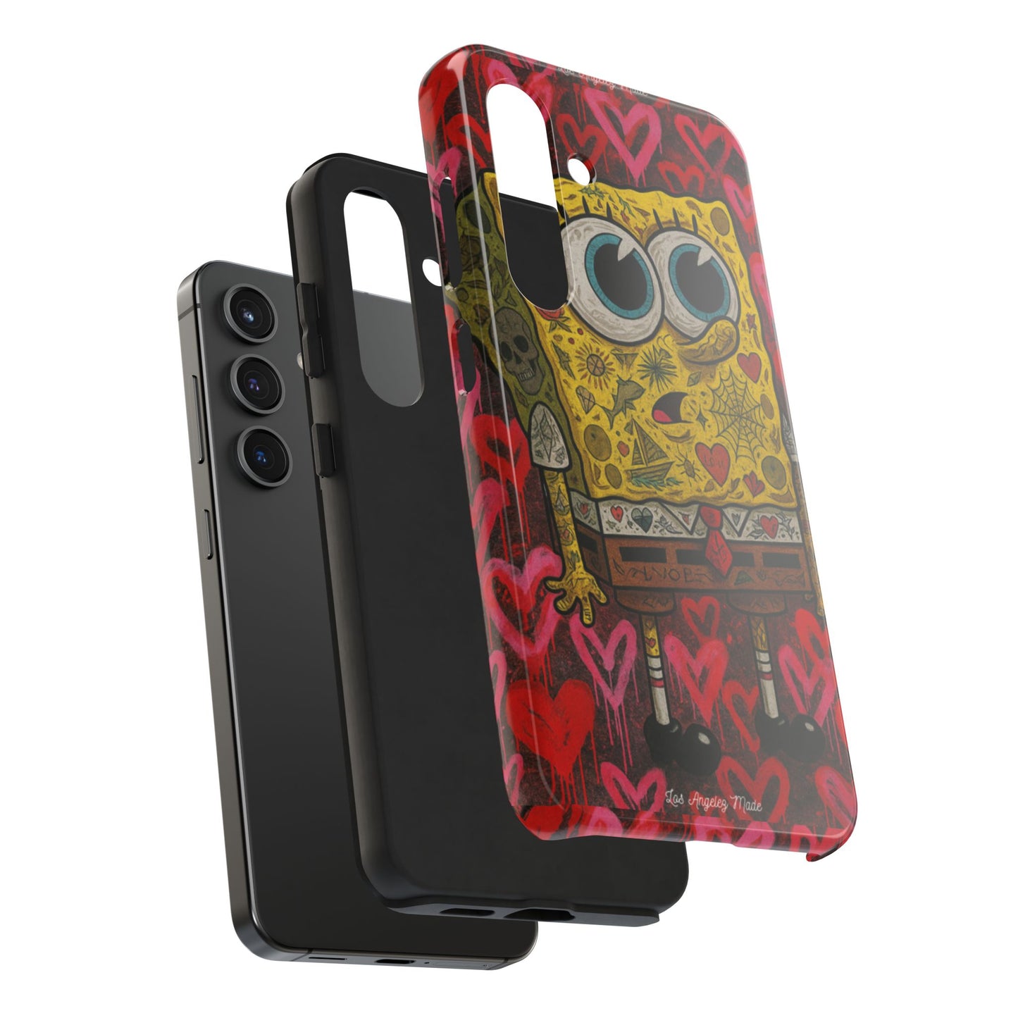 Los Angelez Made x Tatted Spongebob Tough Phone Case