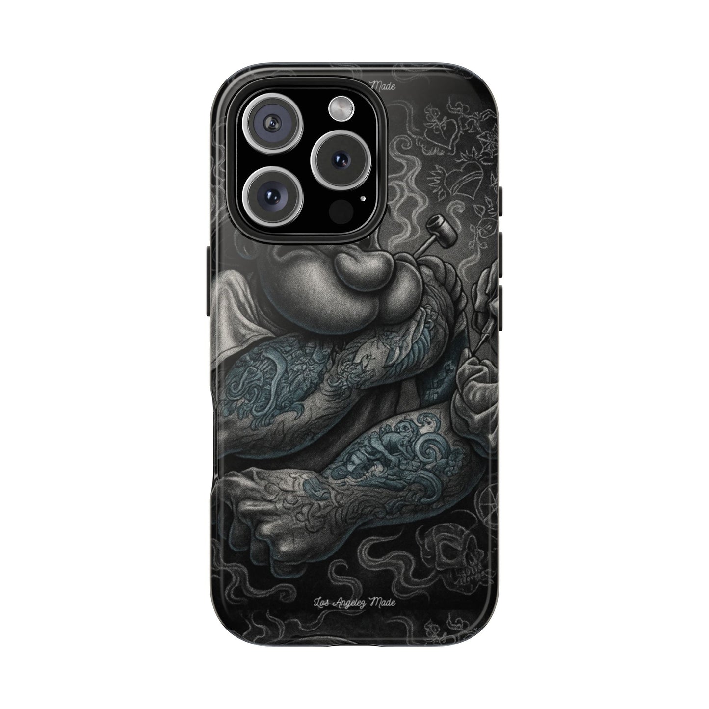 Los Angelez Made x Popeye Getting Tatted Tough Phone Case