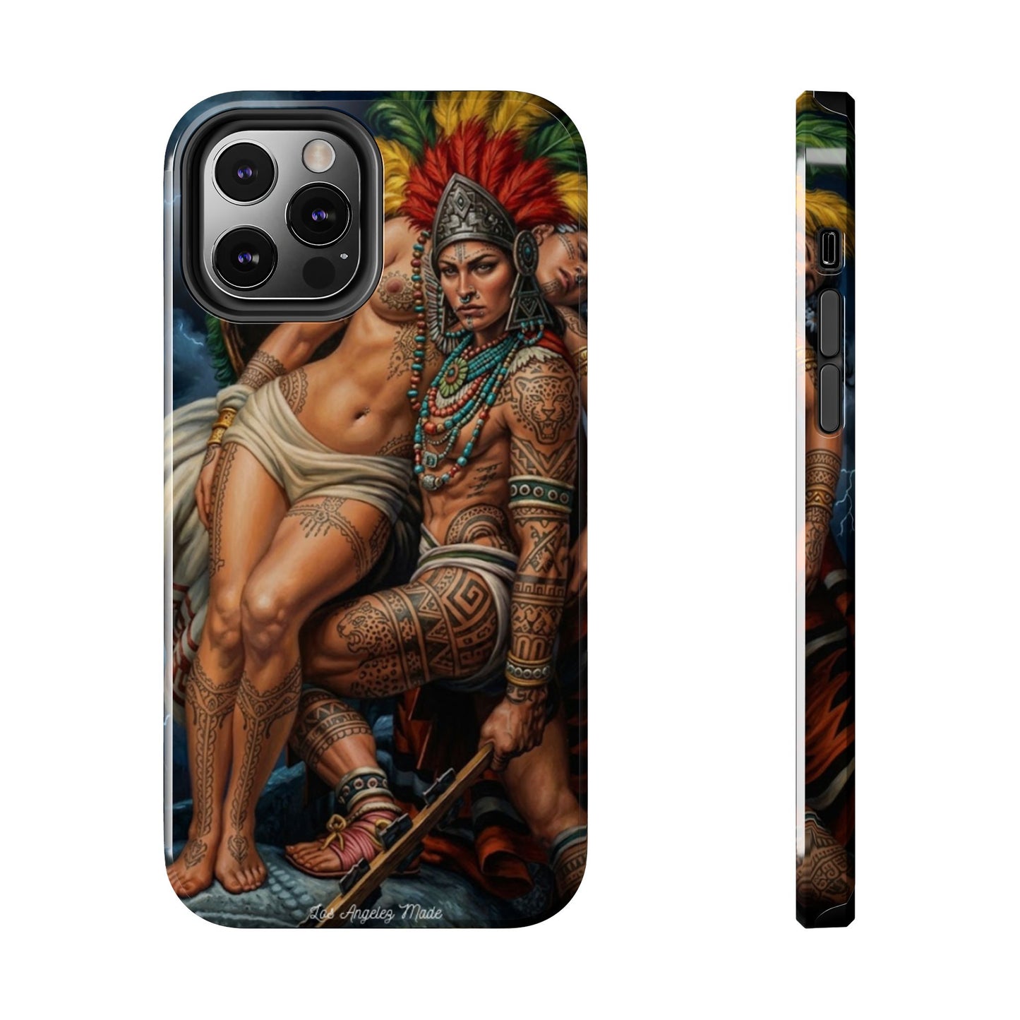 Los Angelez Made x Aztec Lesbian Pride Tough Phone Case