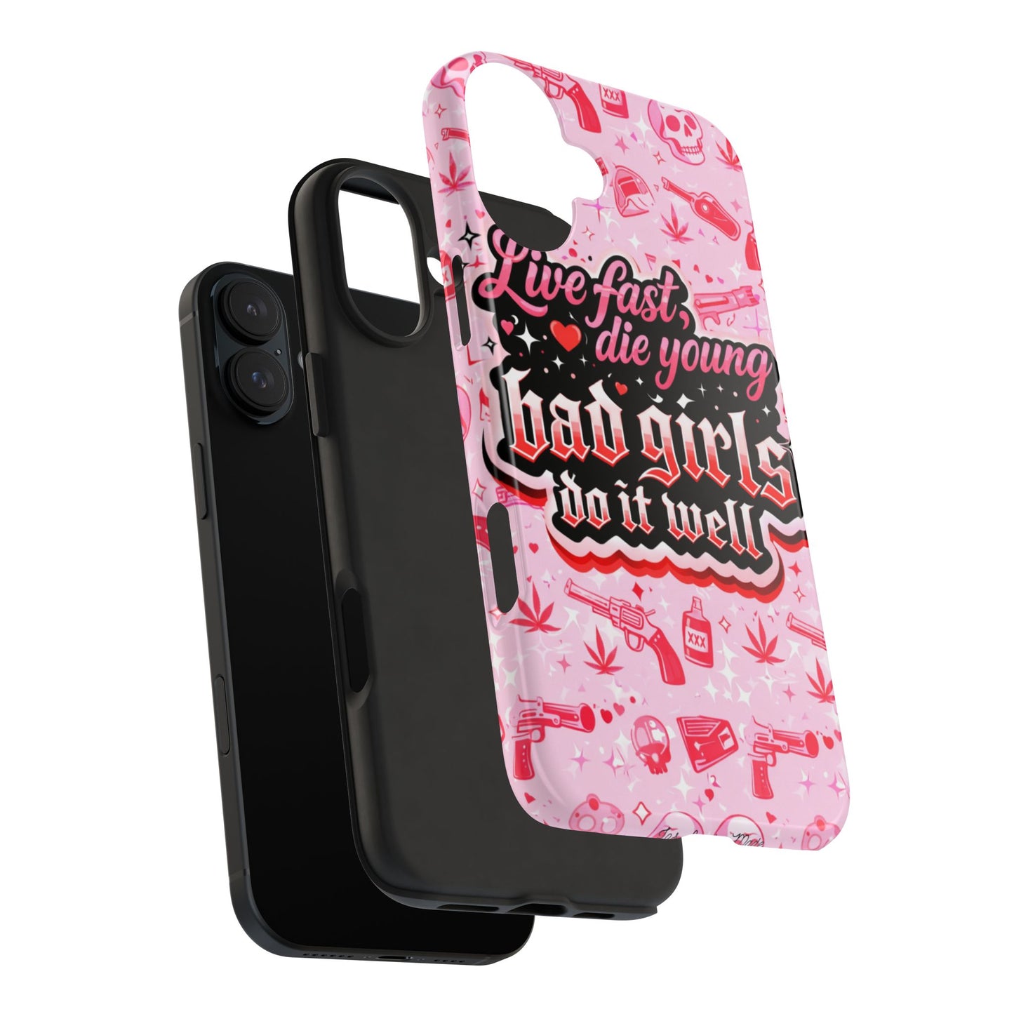 Los Angelez Made x "Live Fast, Die Young'' Tough Phone Case