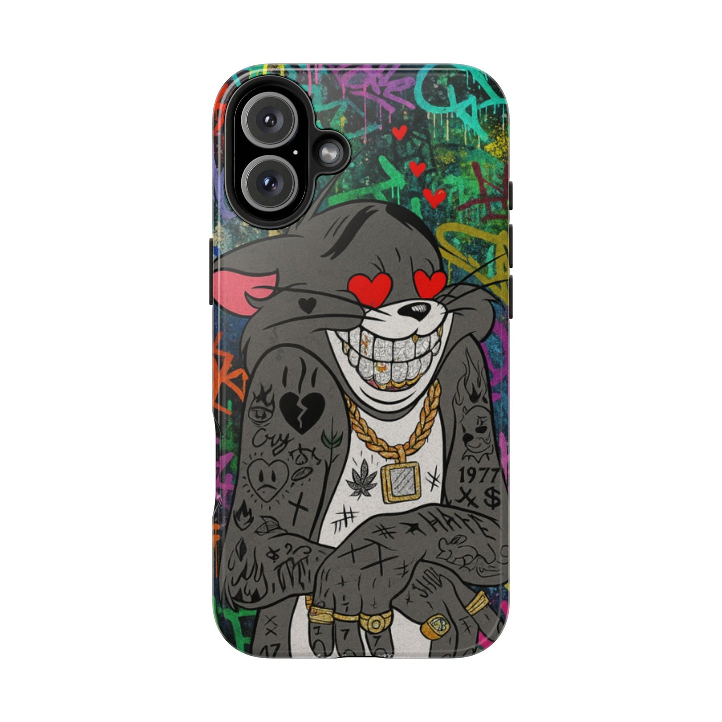 Los Angelez Made x Tom In Love Tough Phone Case