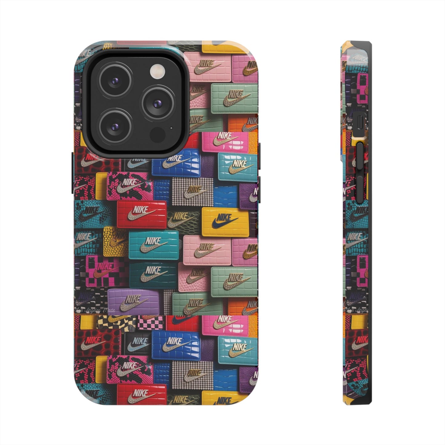 Los Angelez Made x Nike Leather Tags Tough Phone Case