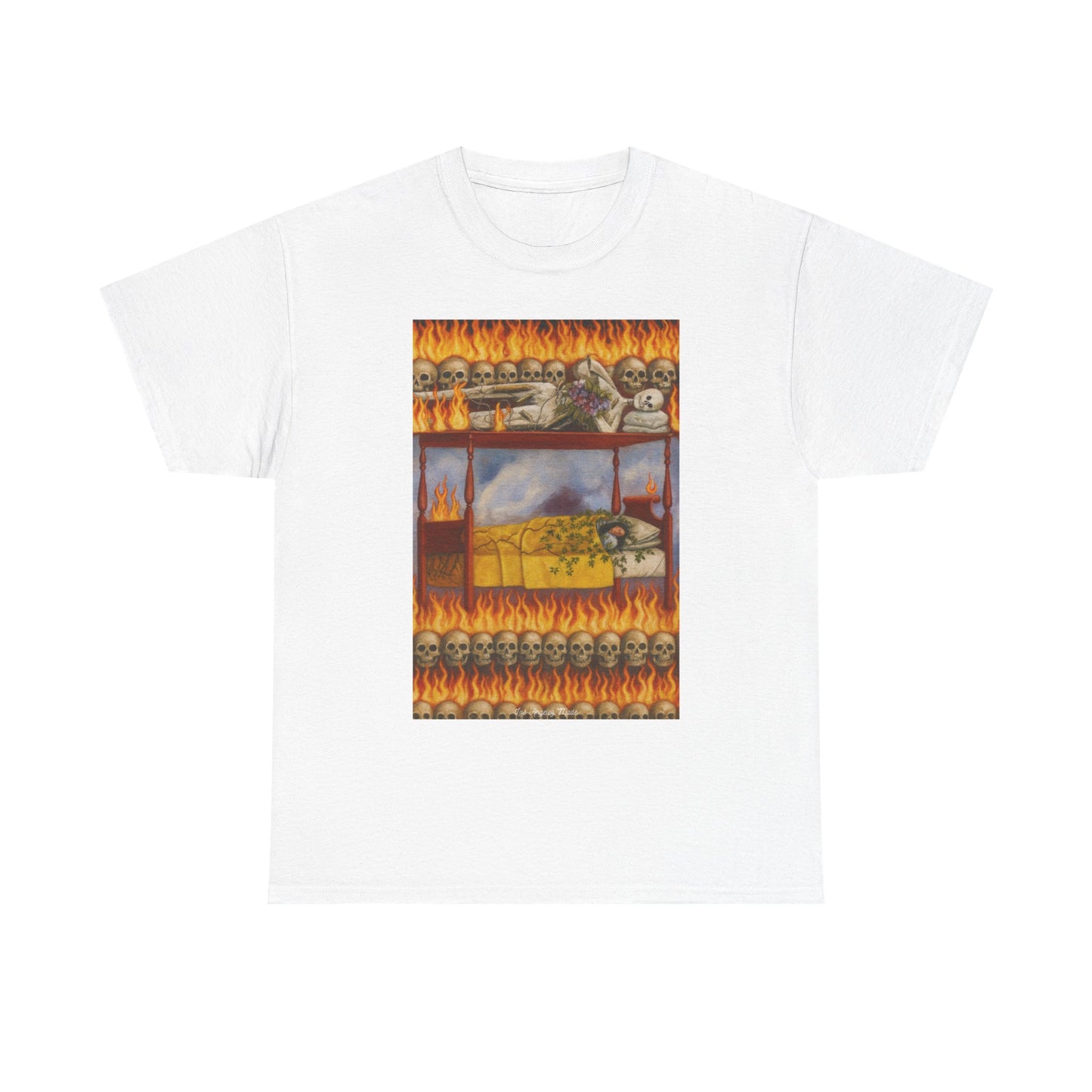 Los Angelez Made x Frida Kahlo El Sueno Unisex Heavy Cotton T-Shirt