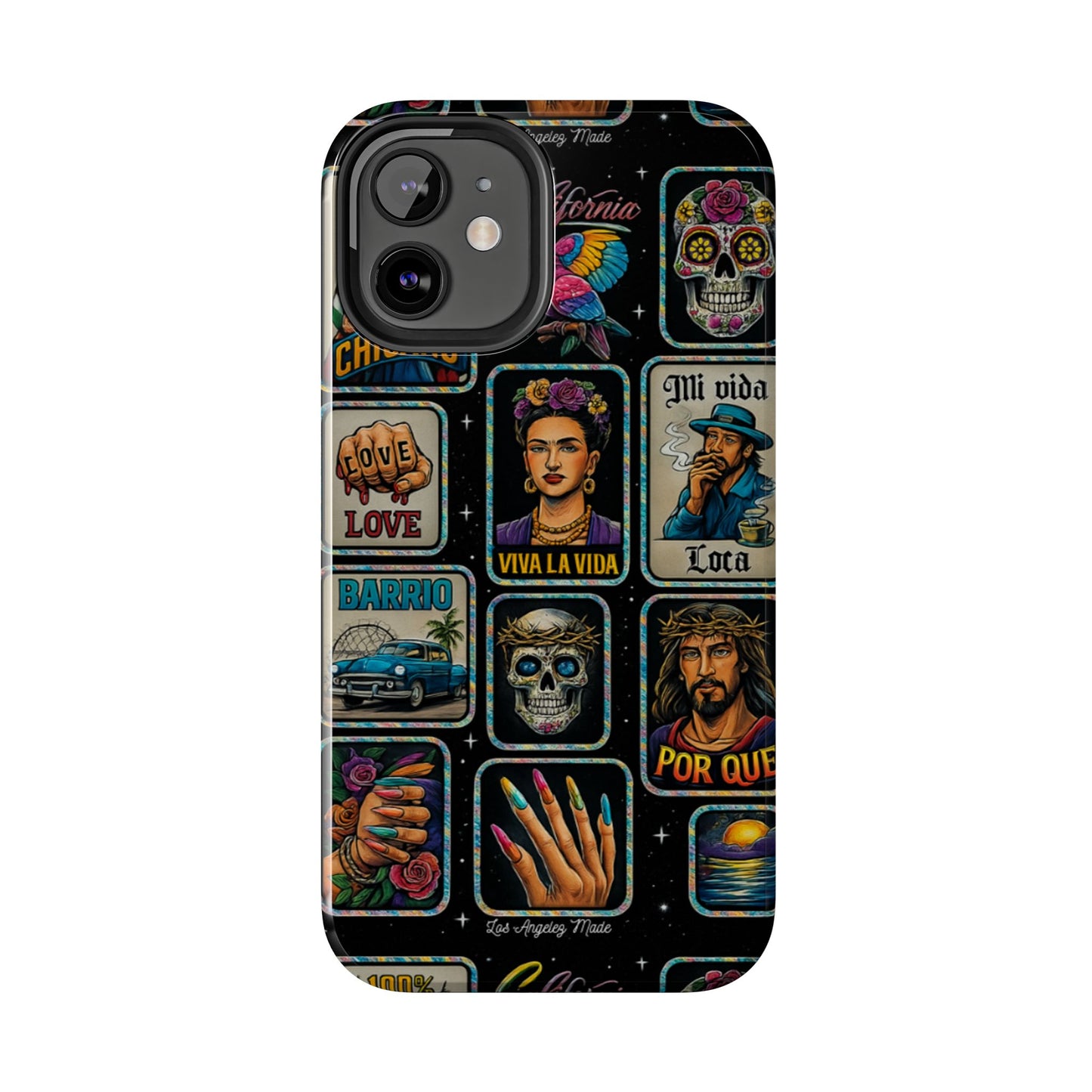 Los Angelez Made x Chicano Vintage Stickers Tough Phone Case