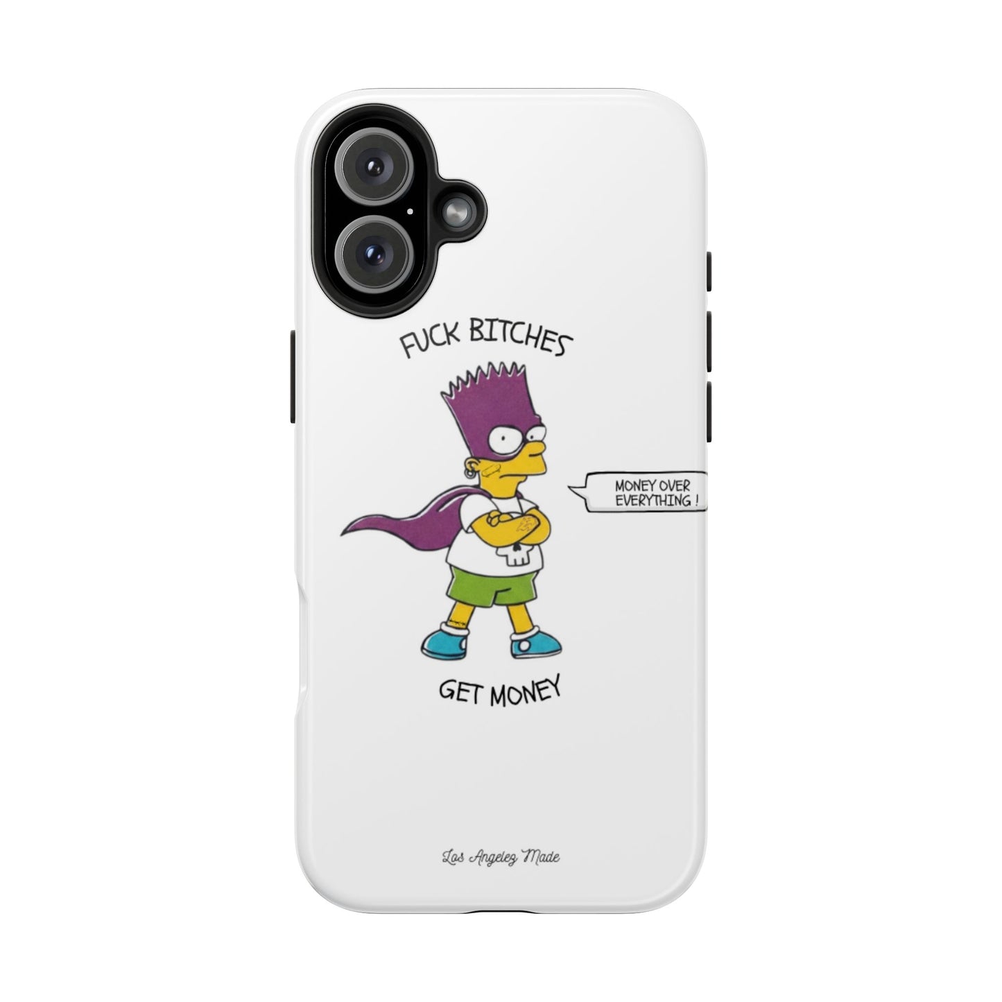 Los Angelez Made x Bart Get Money Tough Phone Case