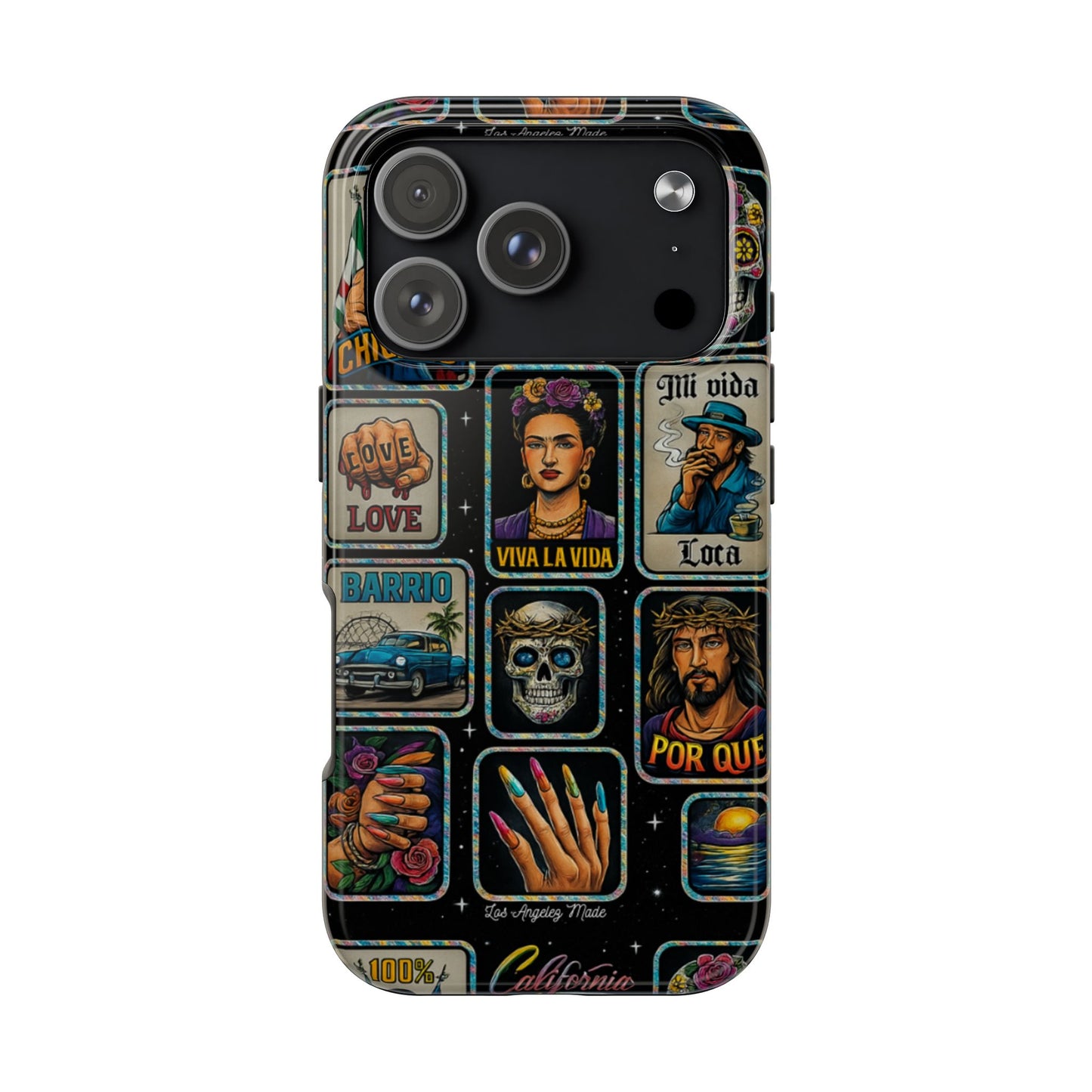 Los Angelez Made x Chicano Vintage Stickers Tough Phone Case