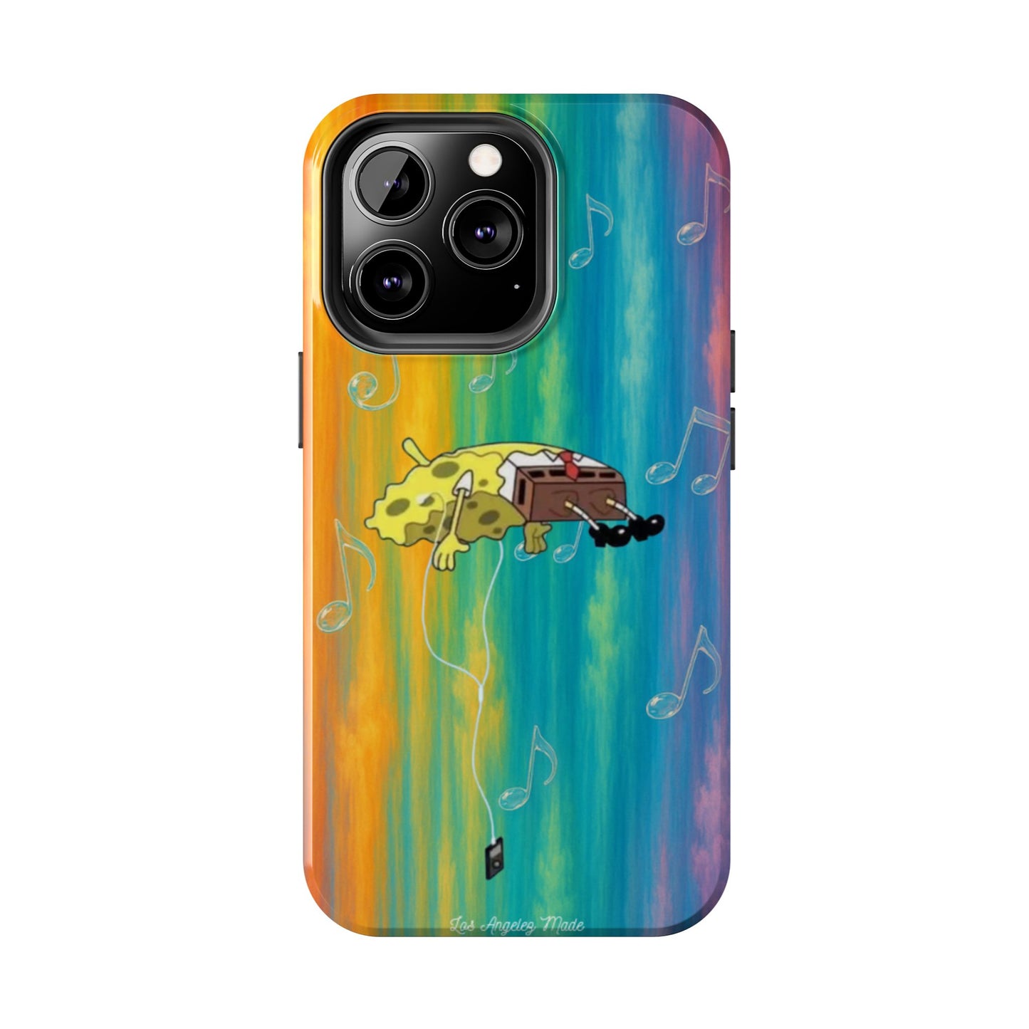 Los Angelez Made x Spongebob Music Is Life Tough Phone Case