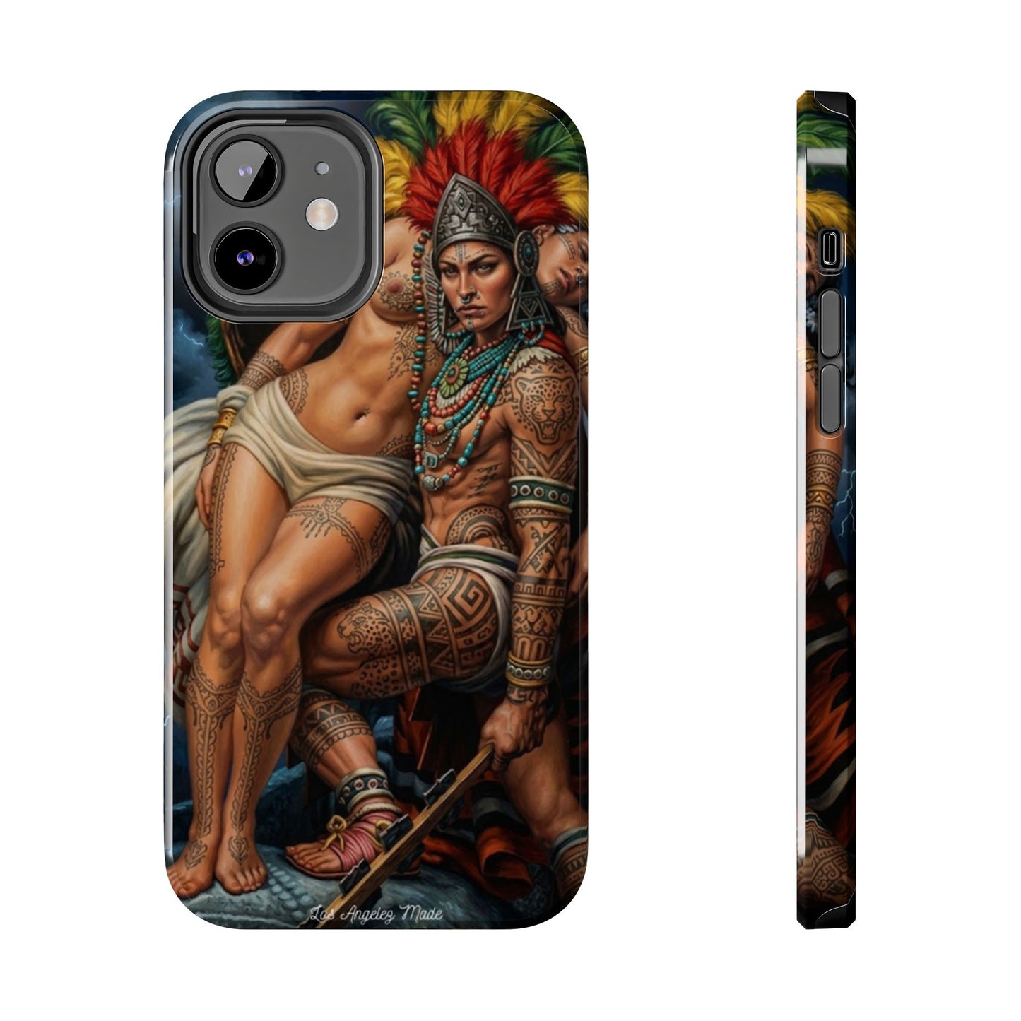 Los Angelez Made x Aztec Lesbian Pride Tough Phone Case