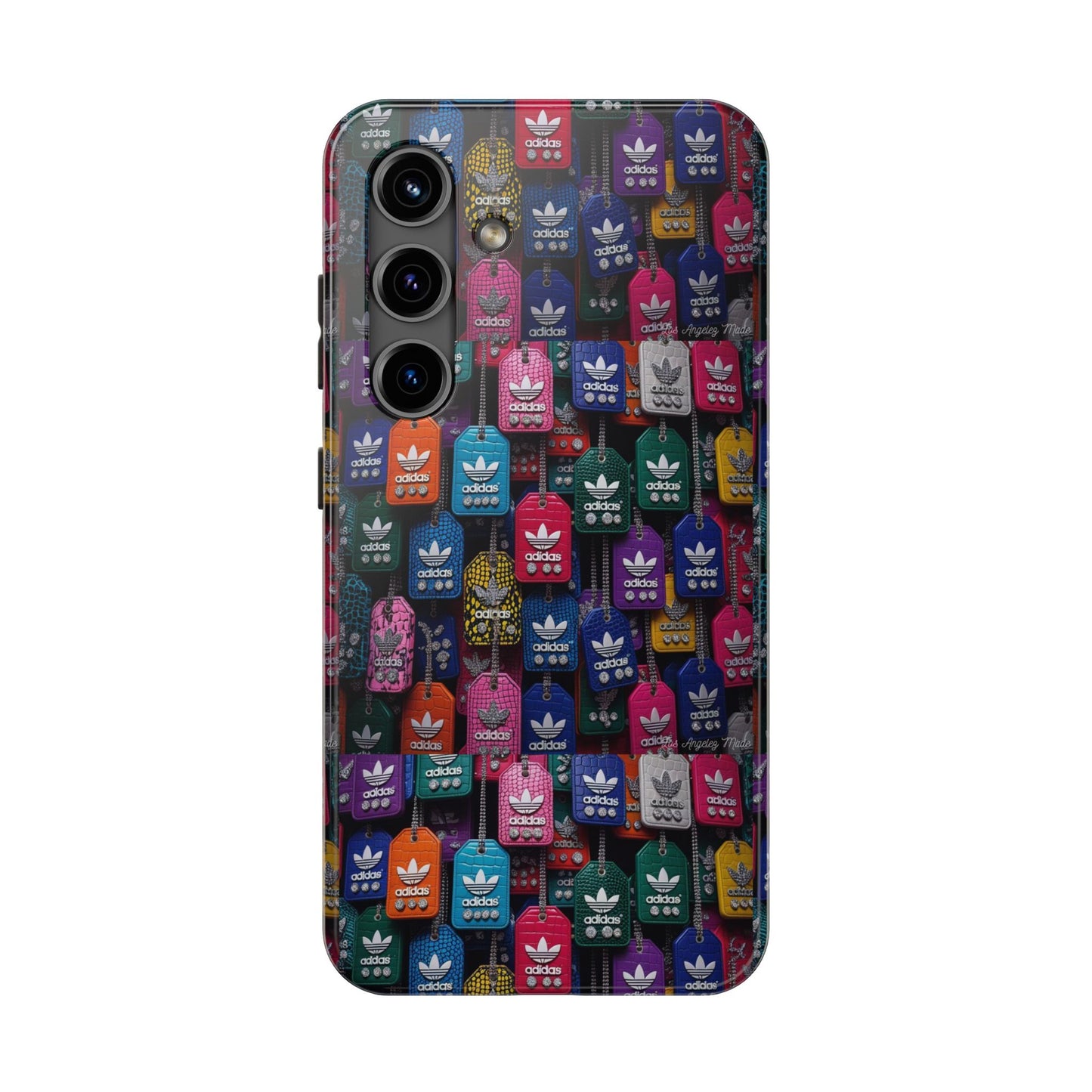 Los Angelez Made x Adidas Leather Tags Tough Phone Case