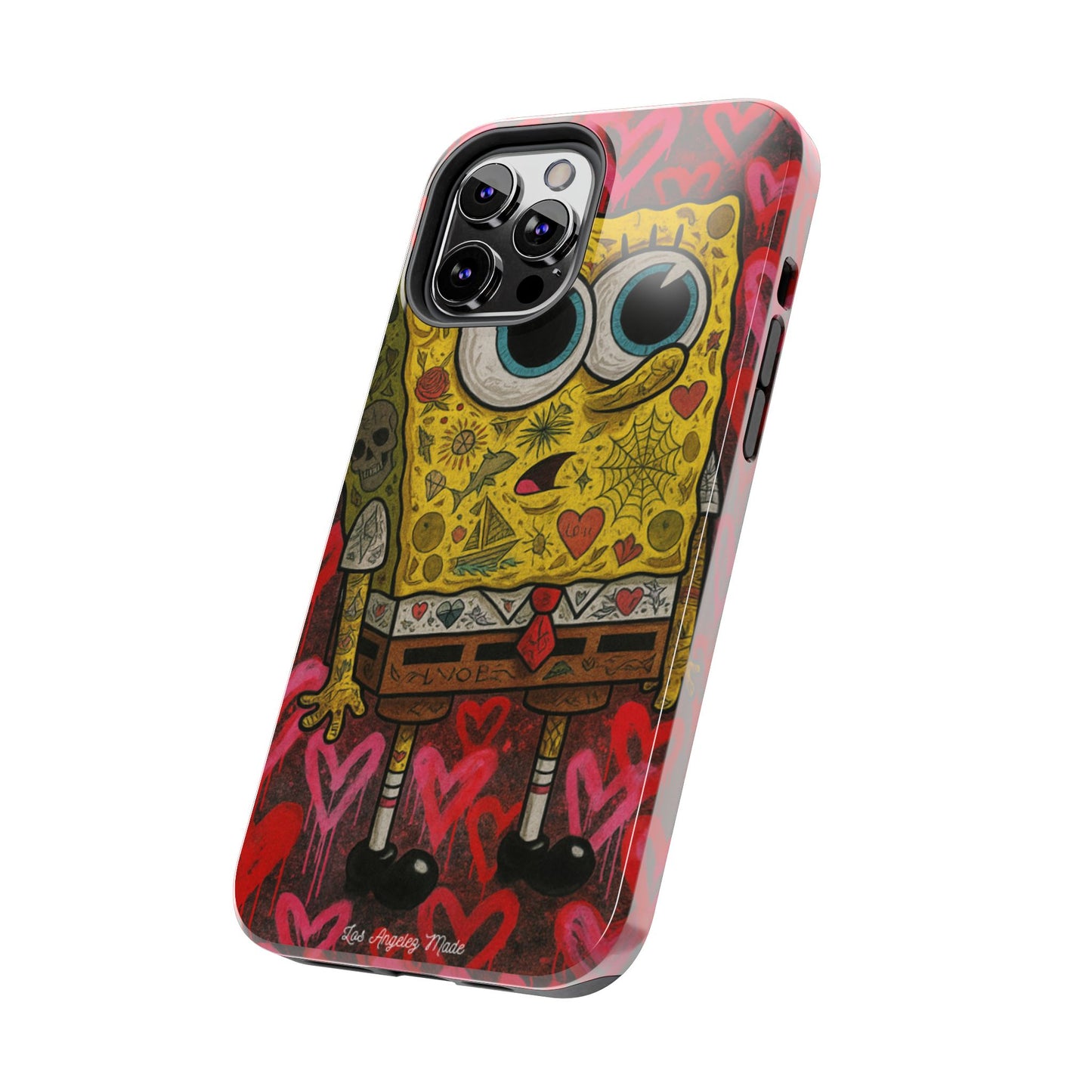Los Angelez Made x Tatted Spongebob Tough Phone Case