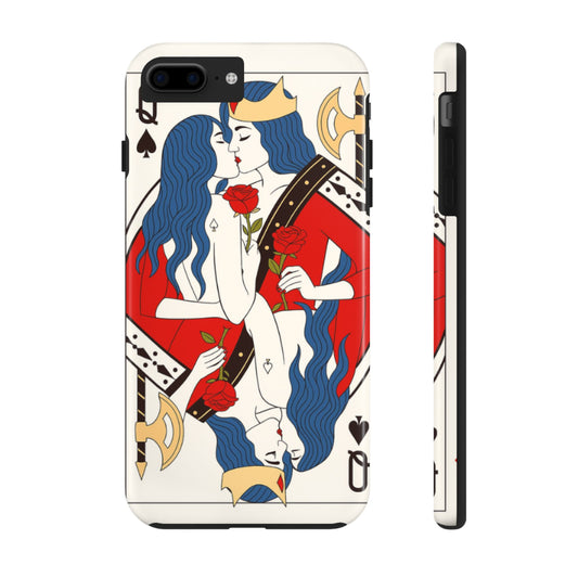 Los Angelez Made x Two Queens Card Tough Phone Case
