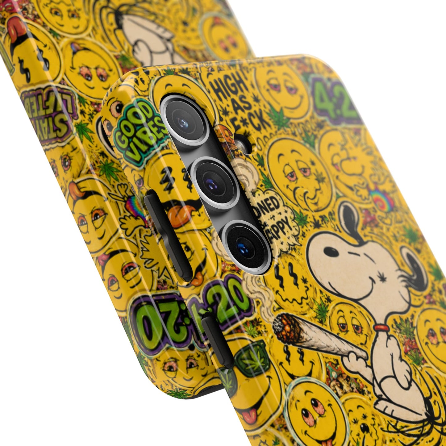 Los Angelez Made x 420 Happy Snoopy Tough Phone Case