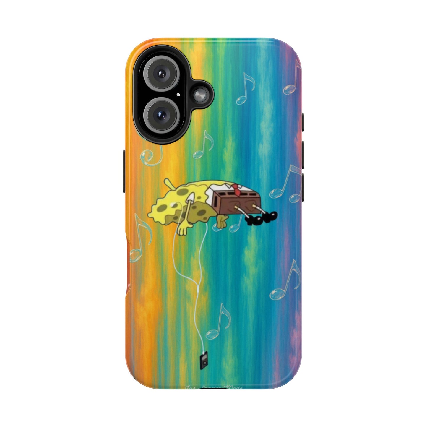 Los Angelez Made x Spongebob Music Is Life Tough Phone Case