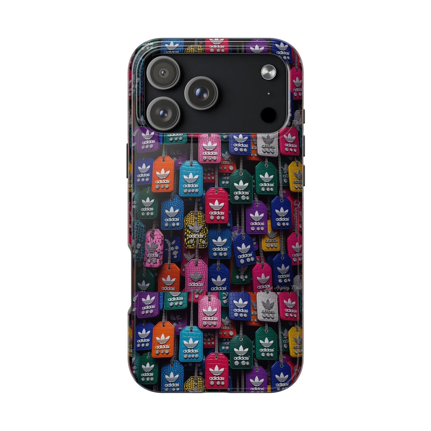 Los Angelez Made x Adidas Leather Tags Tough Phone Case