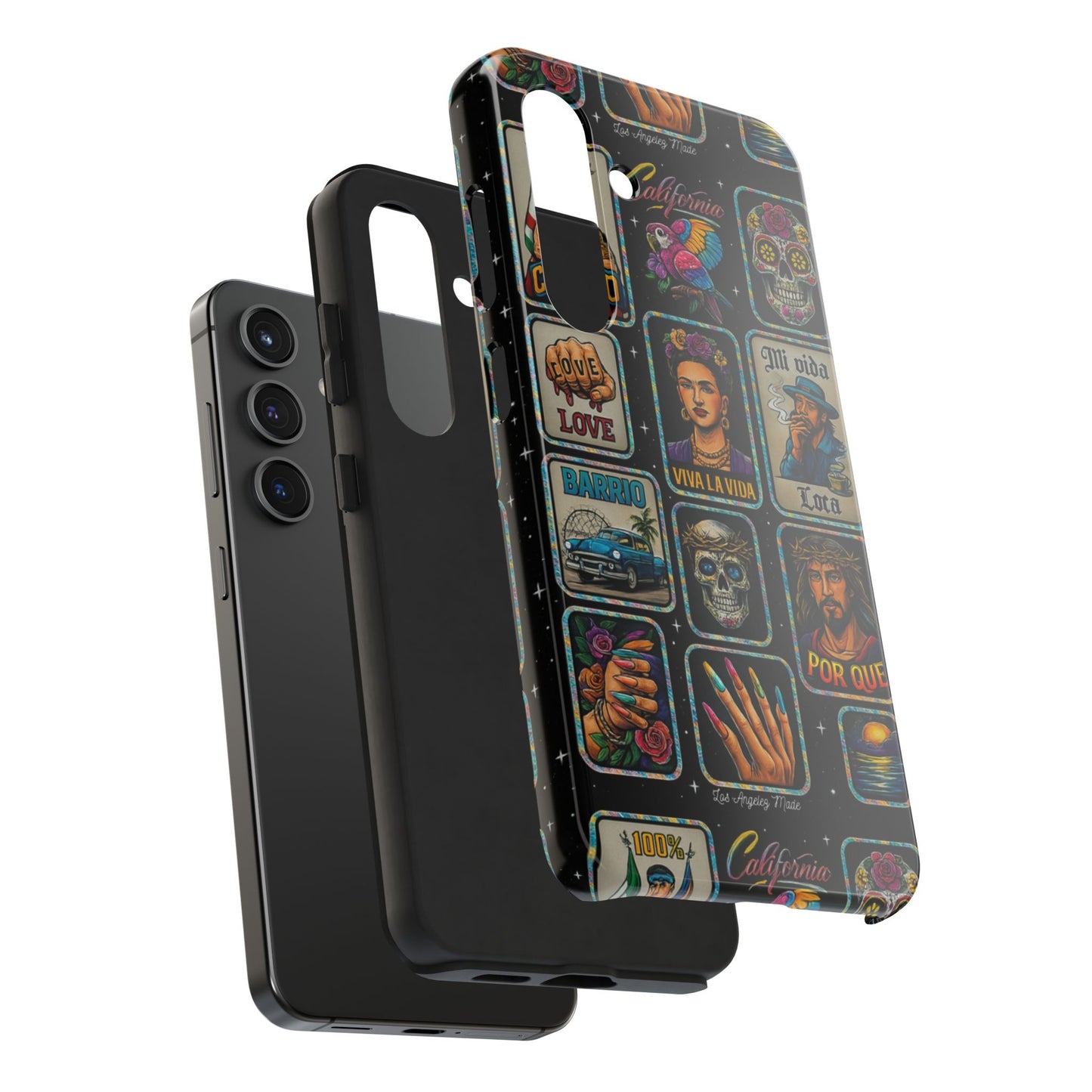 Los Angelez Made x Chicano Vintage Stickers Tough Phone Case