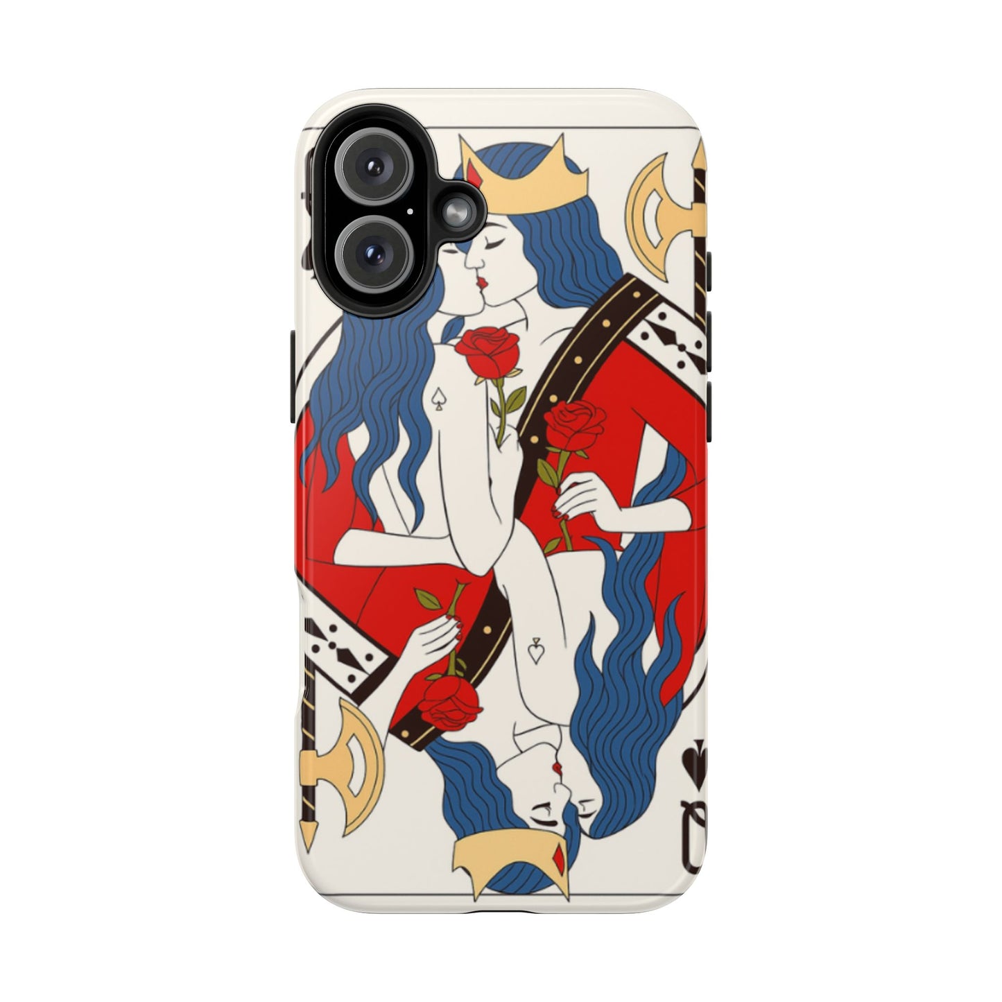 Los Angelez Made x Two Queens Card Tough Phone Case