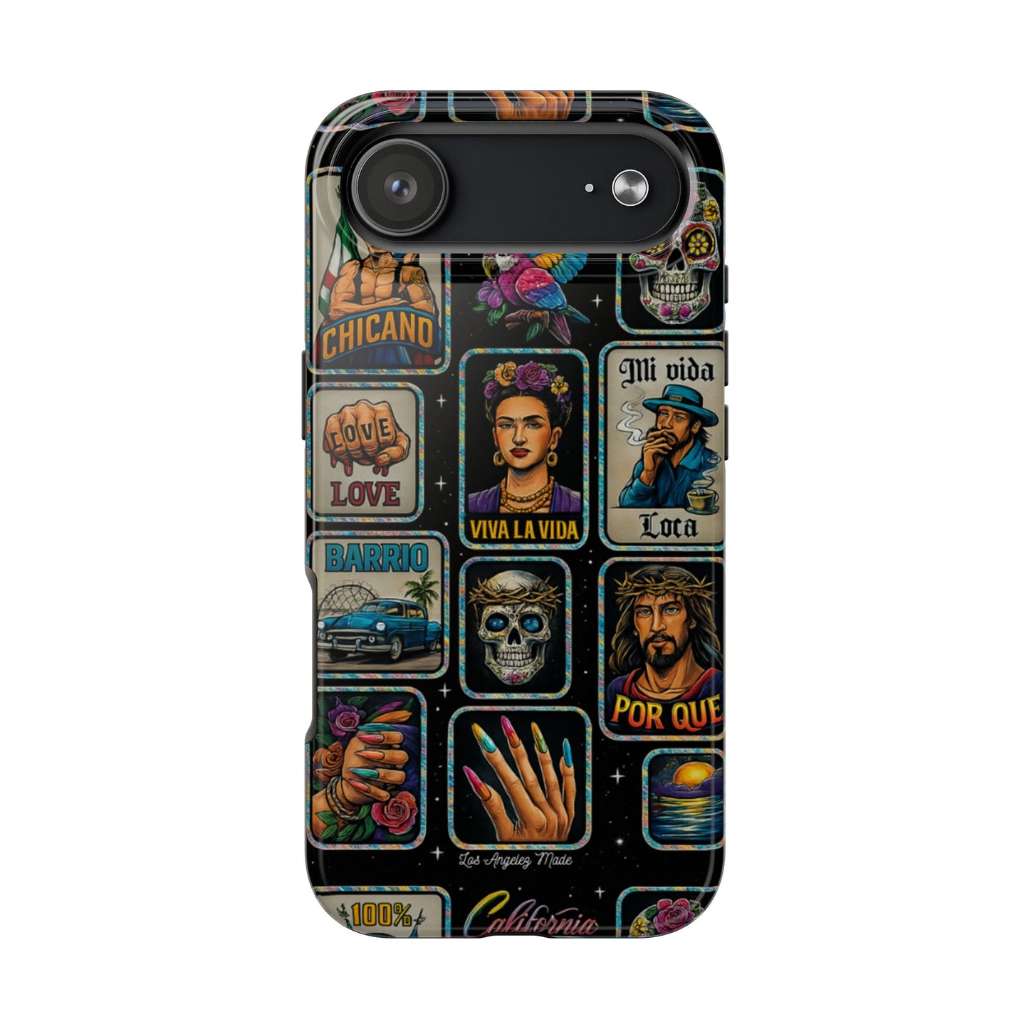Los Angelez Made x Chicano Vintage Stickers Tough Phone Case