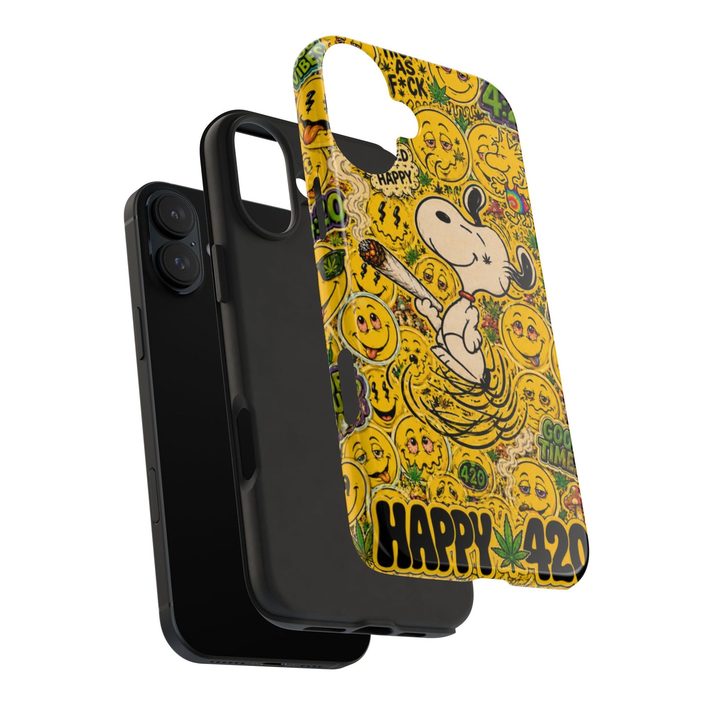 Los Angelez Made x 420 Happy Snoopy Tough Phone Case