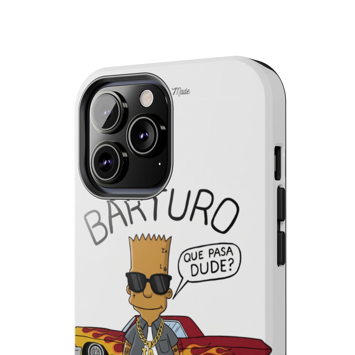 Los Angelez Made x Barturo "Que Pasa Dude?" Tough Phone Case