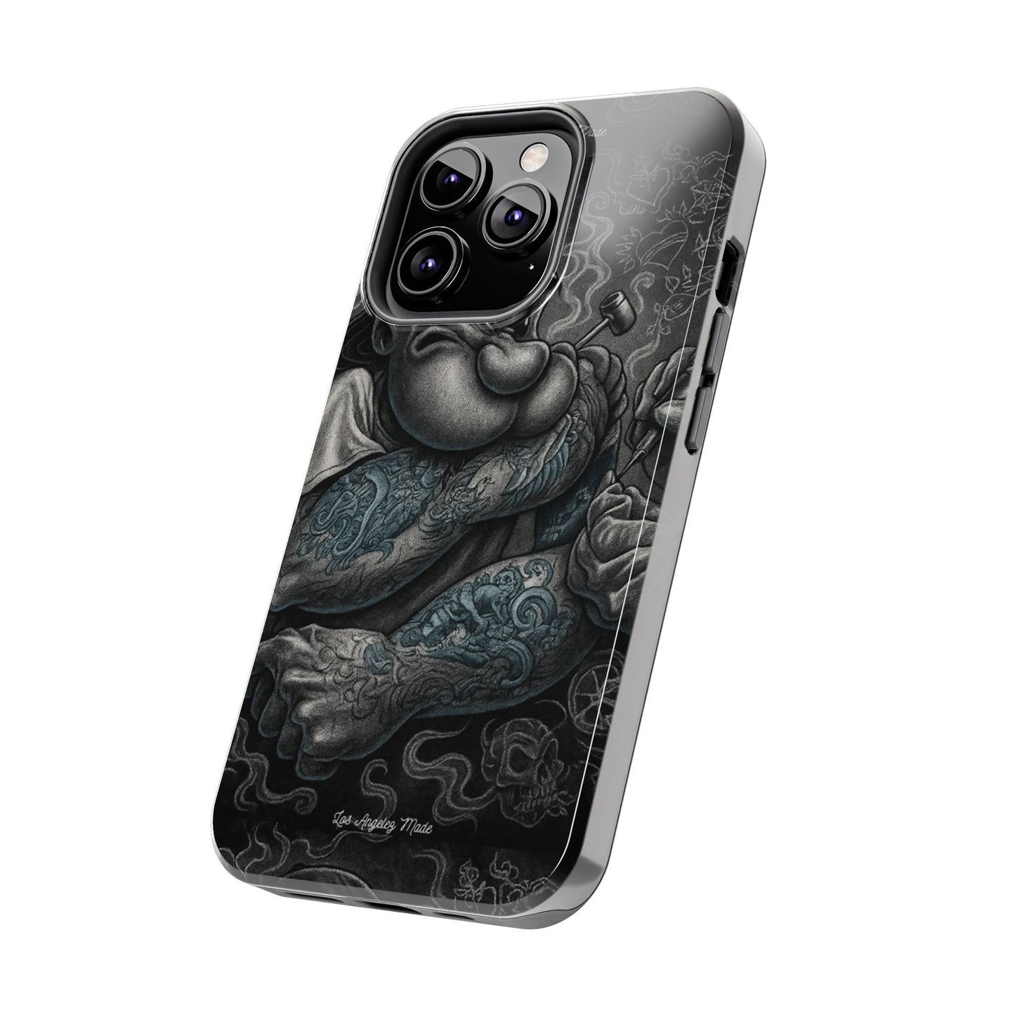 Los Angelez Made x Popeye Getting Tatted Tough Phone Case