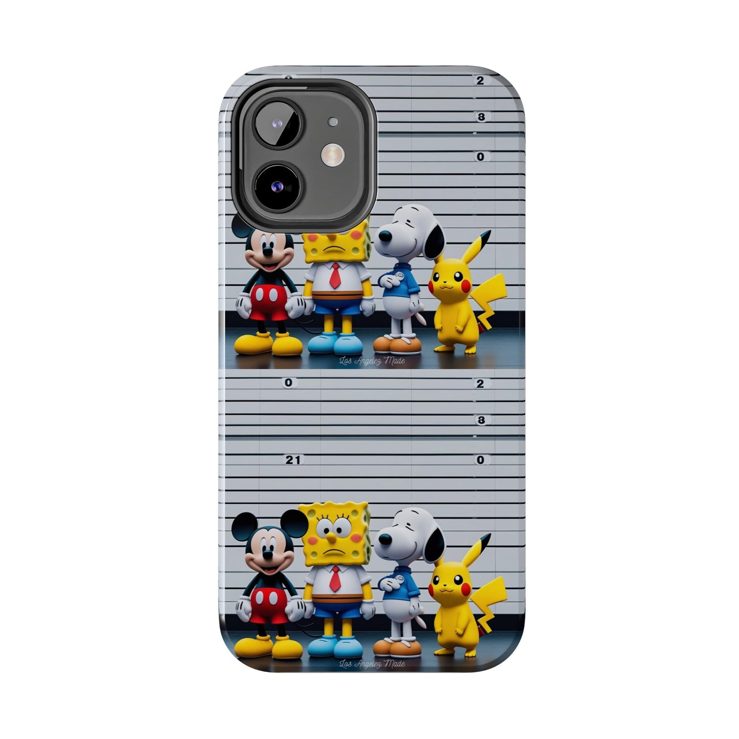 Los Angelez Made x Cartoon Police Line Up Tough Phone Case