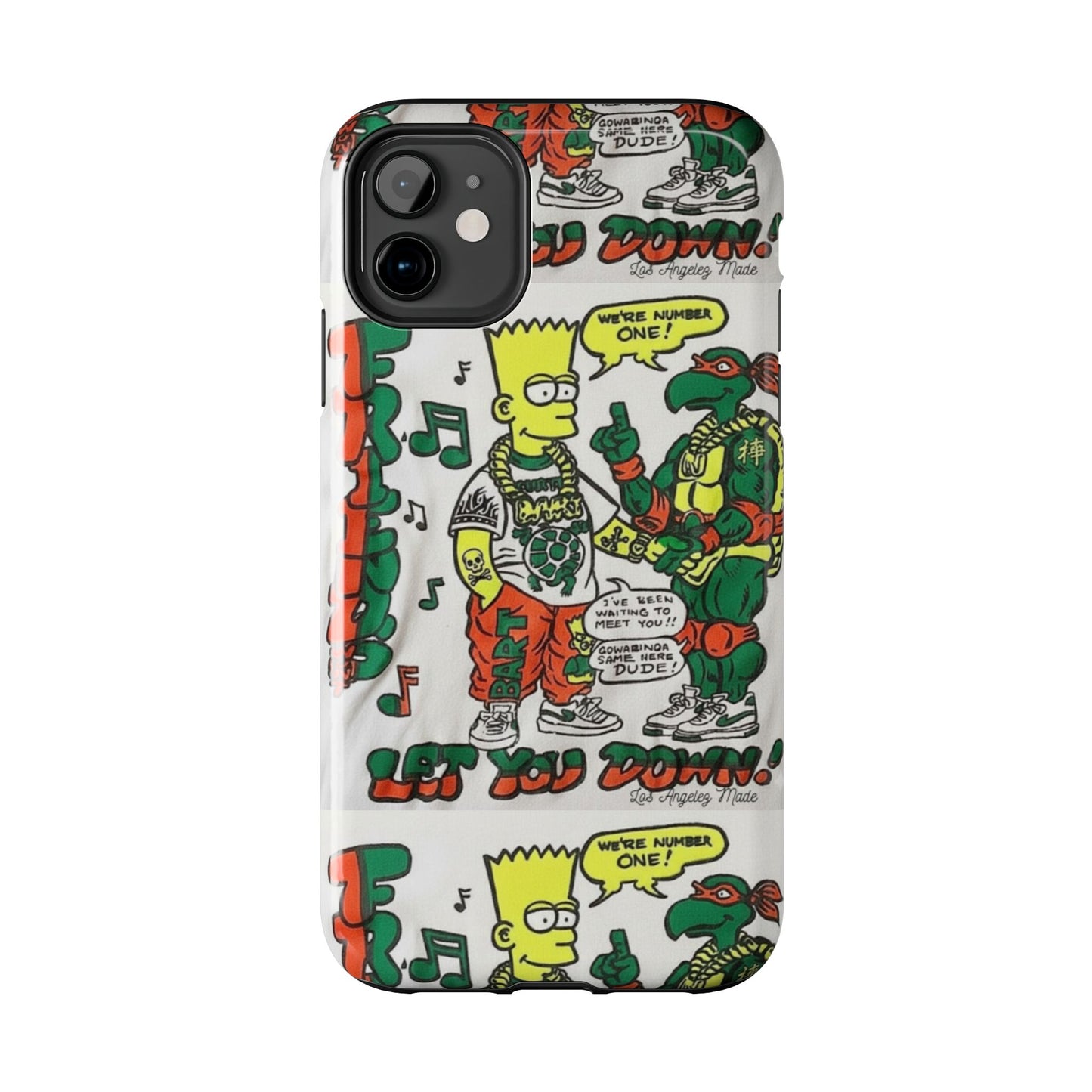 Los Angelez Made x Bart & TMNT Tough Phone Case