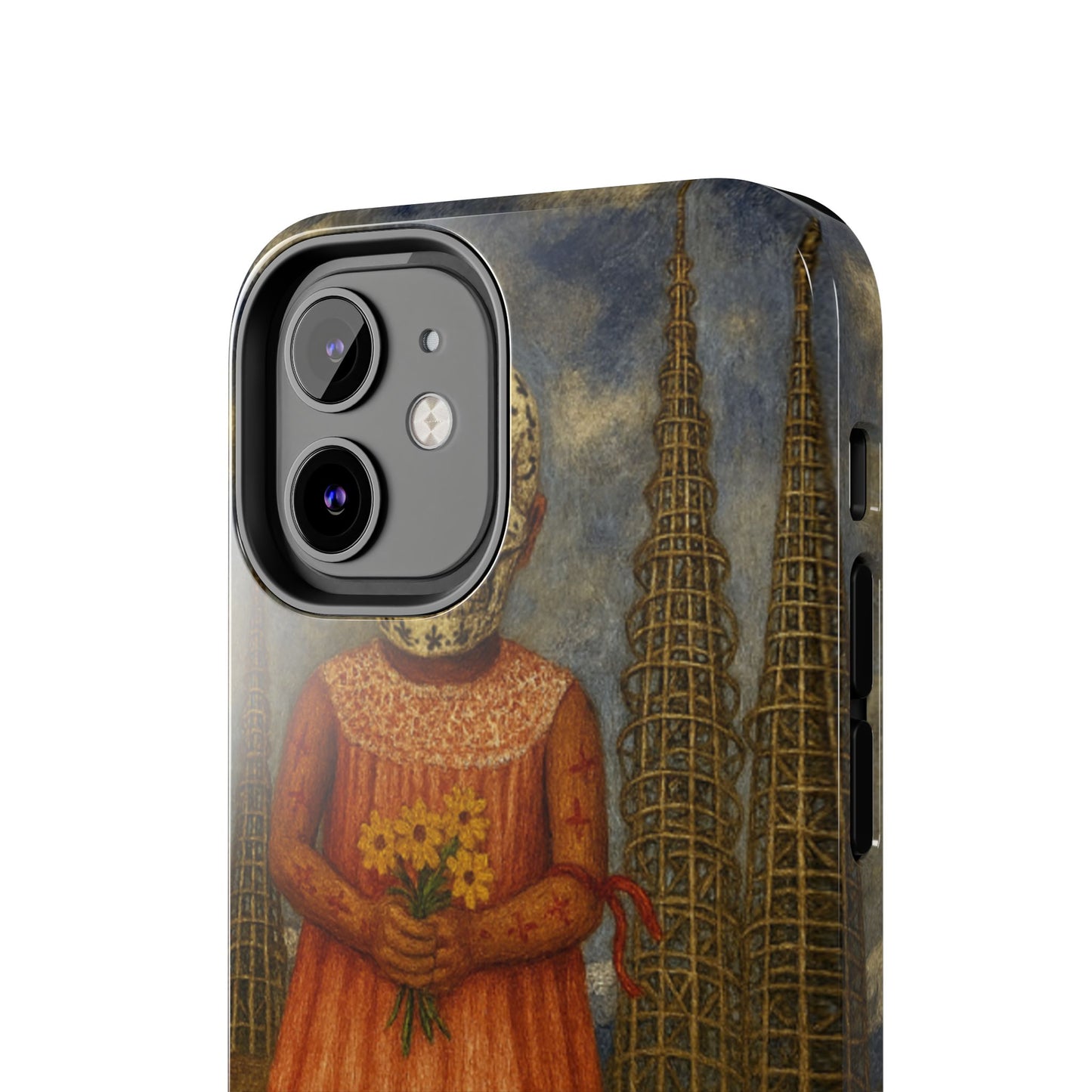 Los Angelez Made x Girl With Death Mask Tough Phone Case