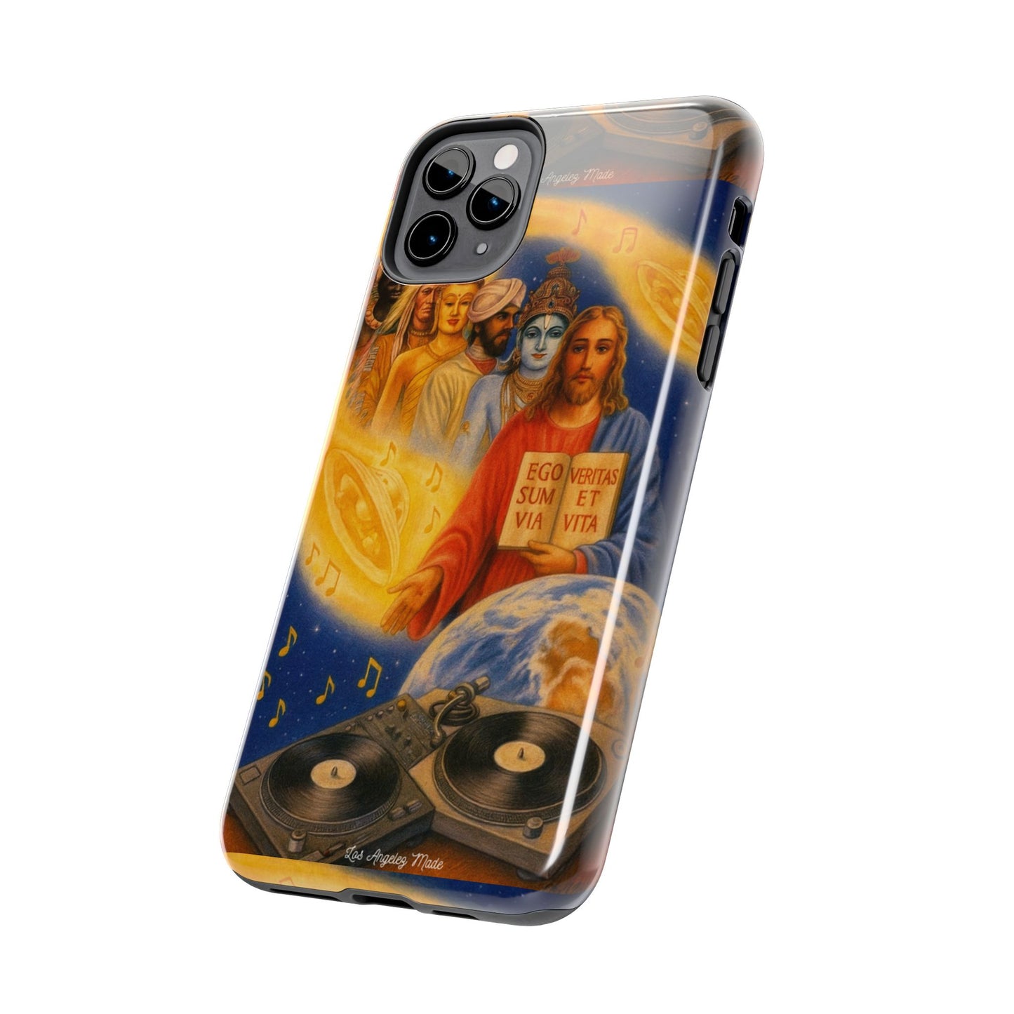 Los Angelez Made x God Is A DJ Tough Phone Case