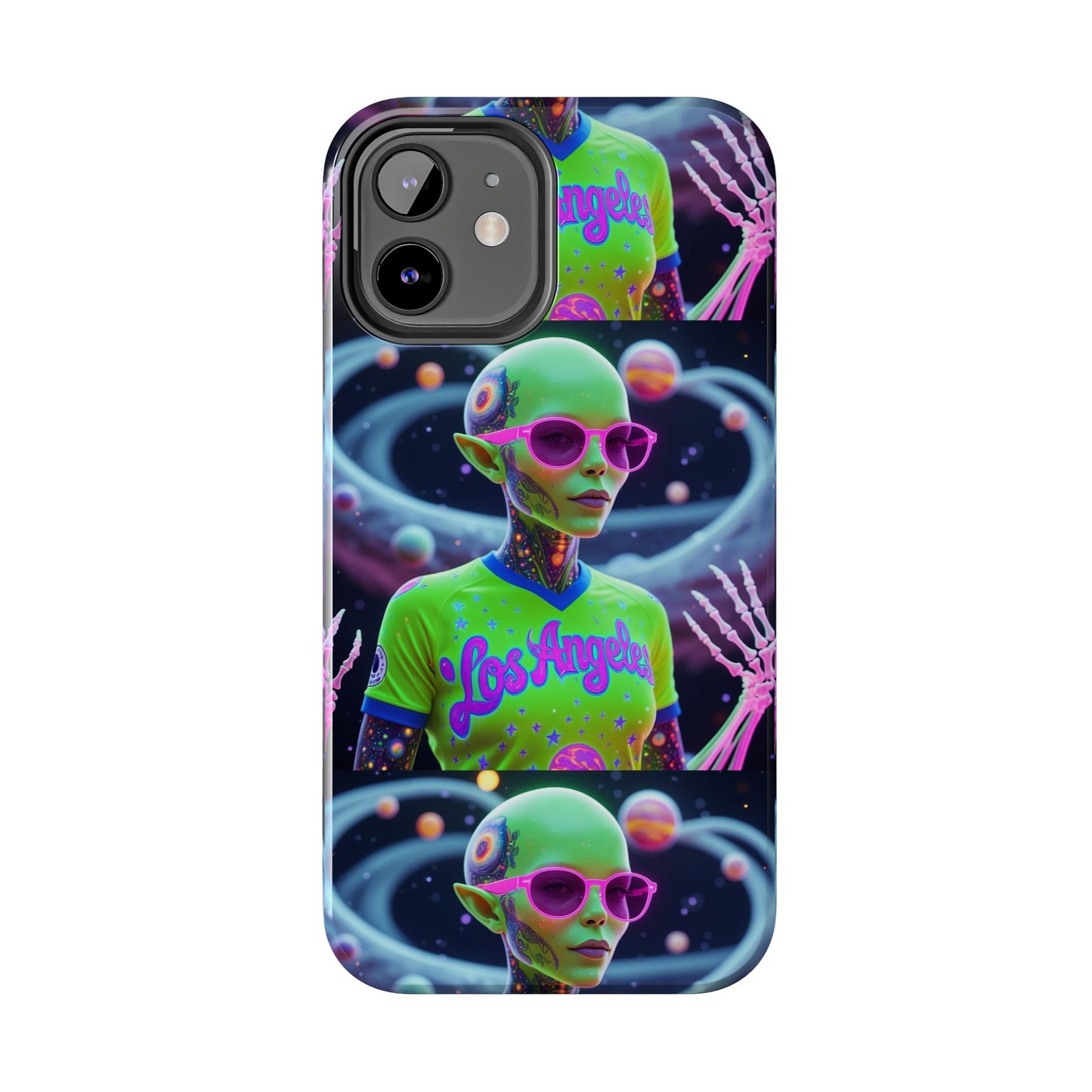 Los Angelez Made x Neon Alien Tough Phone Case