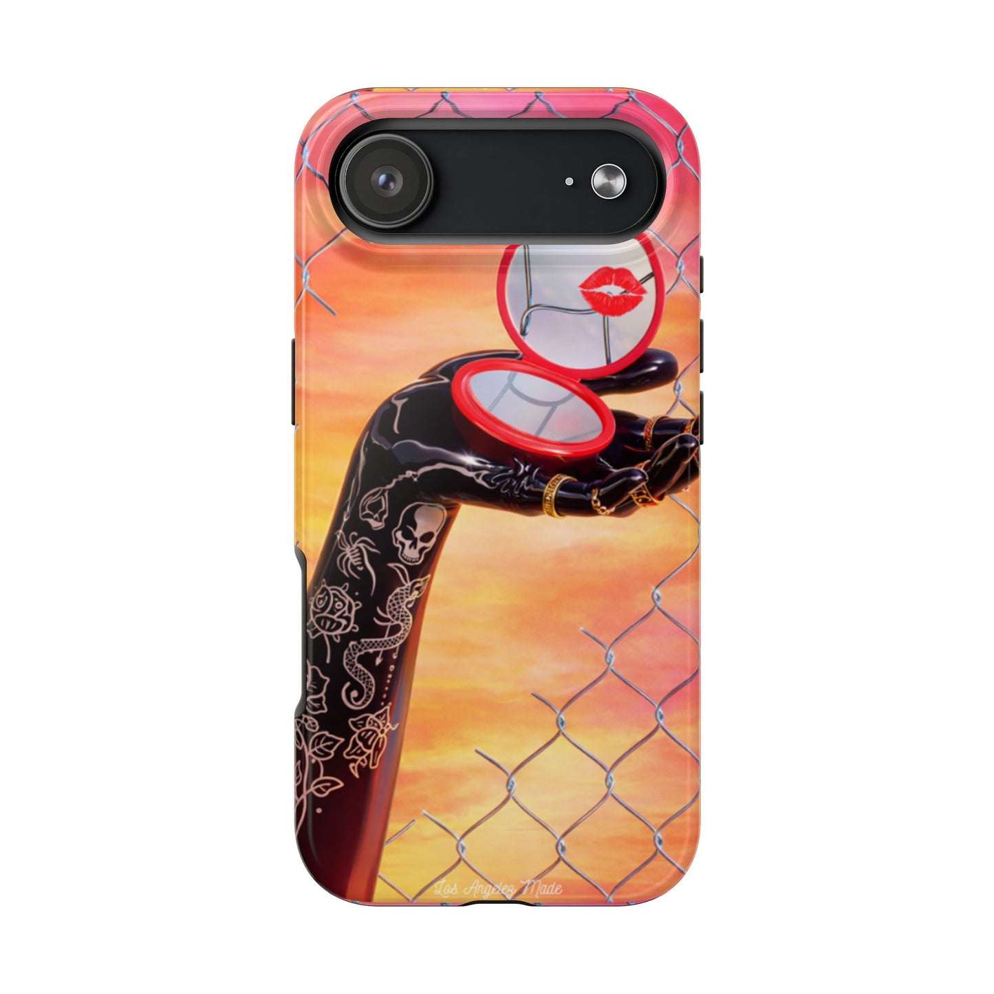 Los Angelez Made x Compact Kiss Tough Phone Case