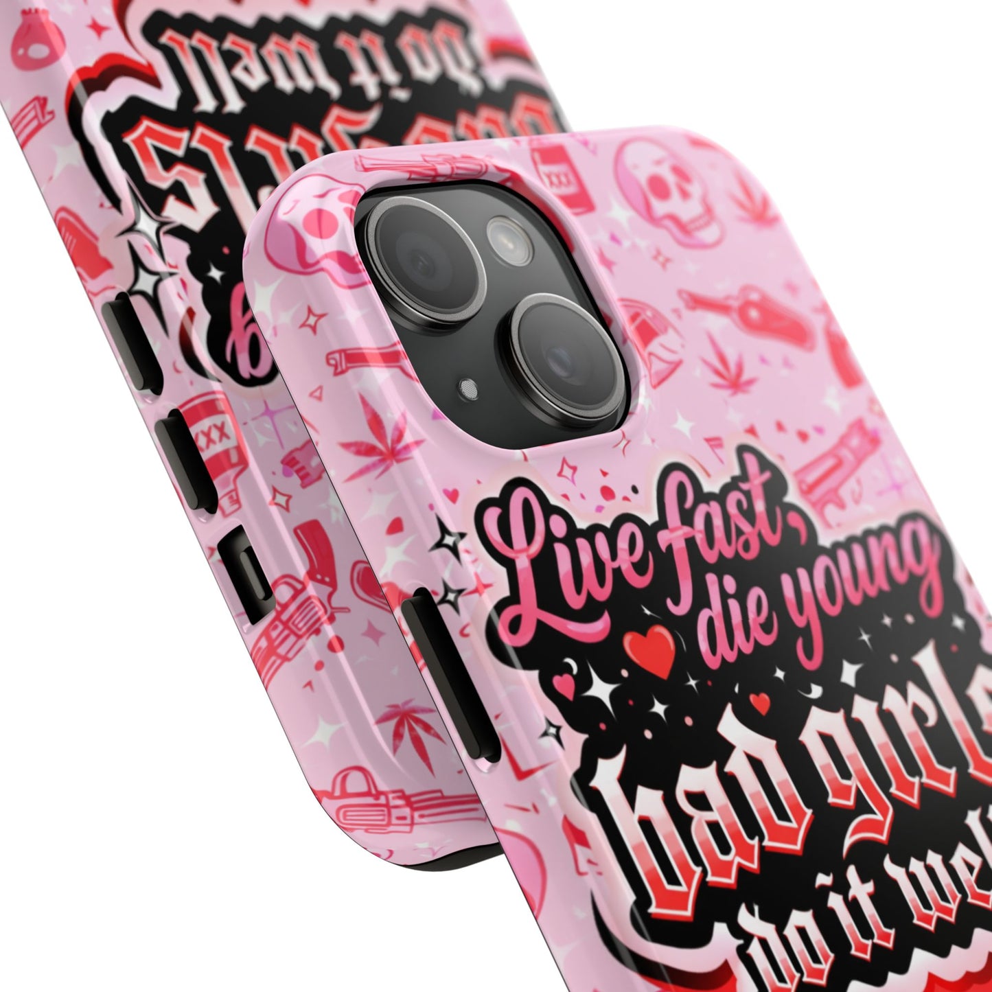 Los Angelez Made x "Live Fast, Die Young'' Tough Phone Case