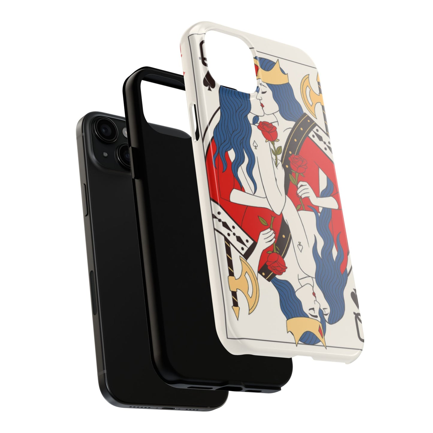 Los Angelez Made x Two Queens Card Tough Phone Case