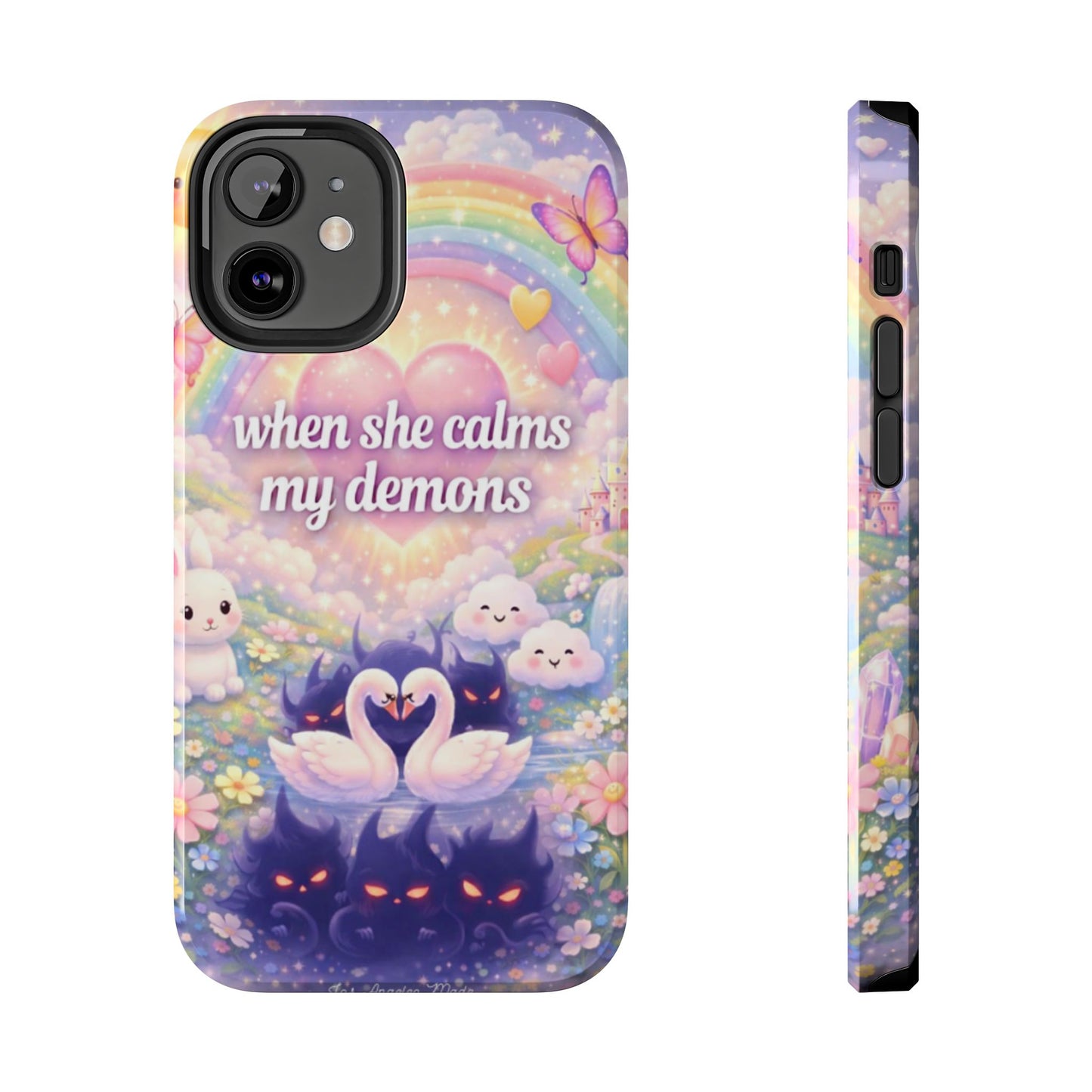 Los Angelez Made x ''When She Calms My Demons'' Tough Phone Case