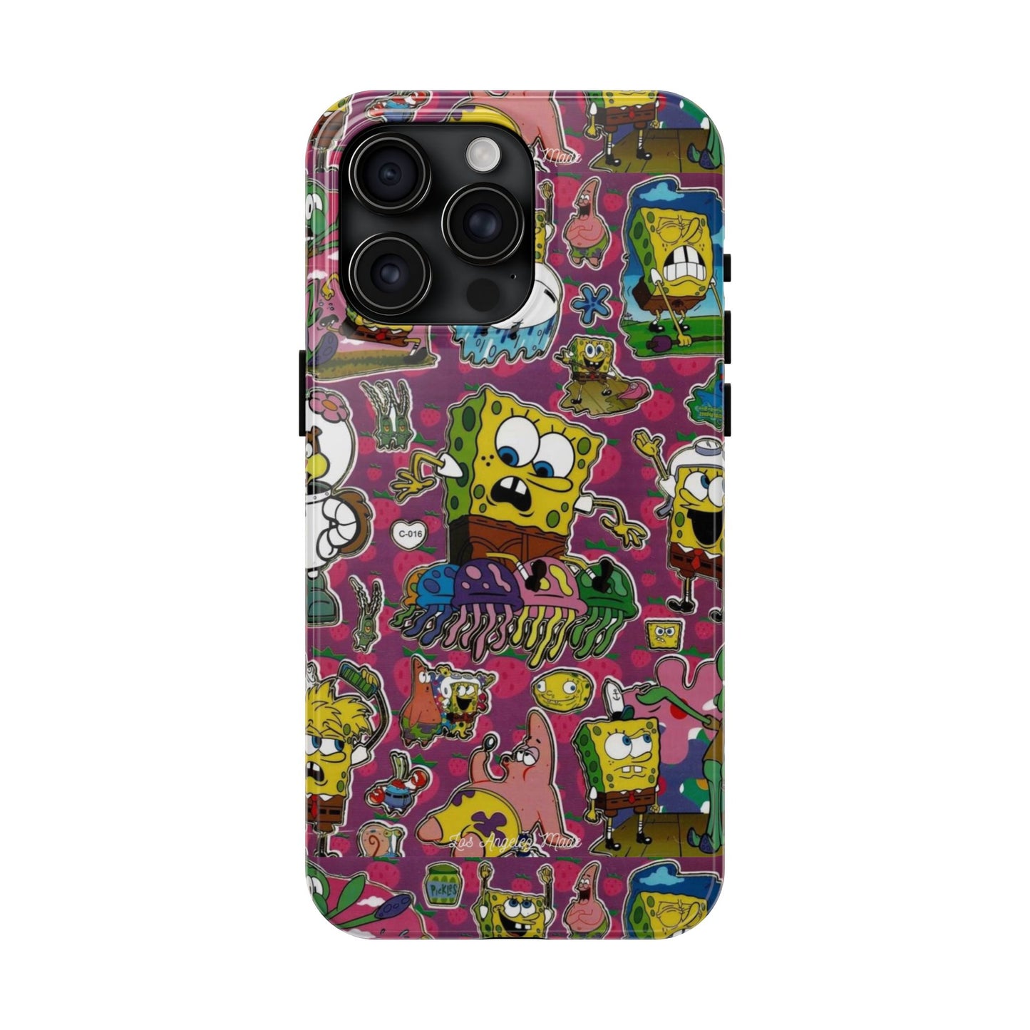 Los Angelez Made x SpongeBob Sticker Sheet Tough Phone Case