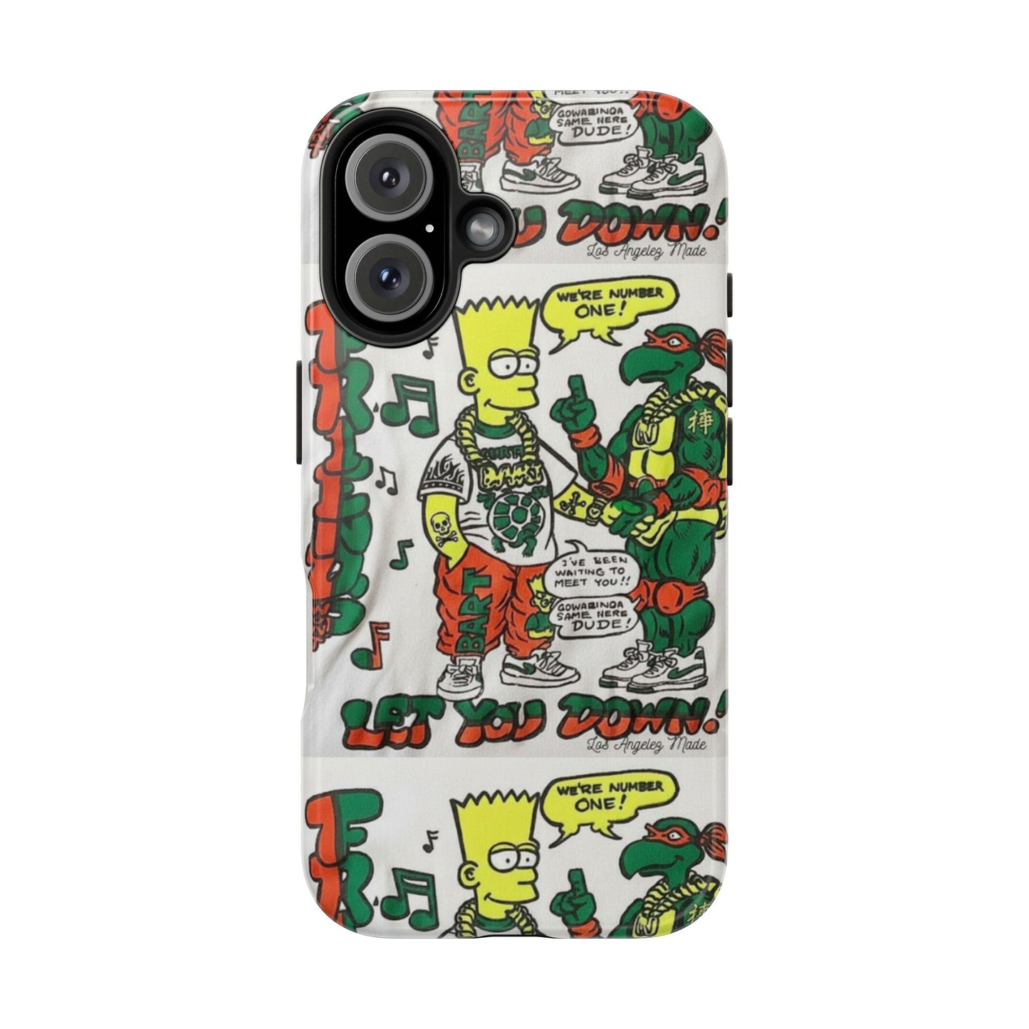 Los Angelez Made x Bart & TMNT Tough Phone Case