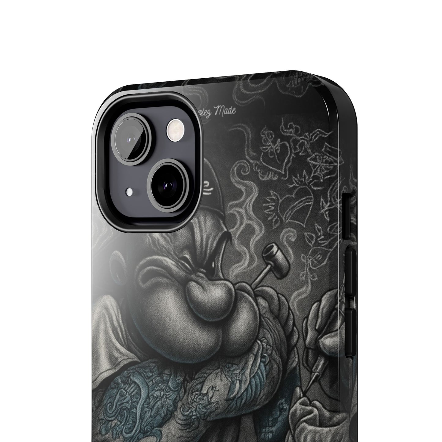 Los Angelez Made x Popeye Getting Tatted Tough Phone Case