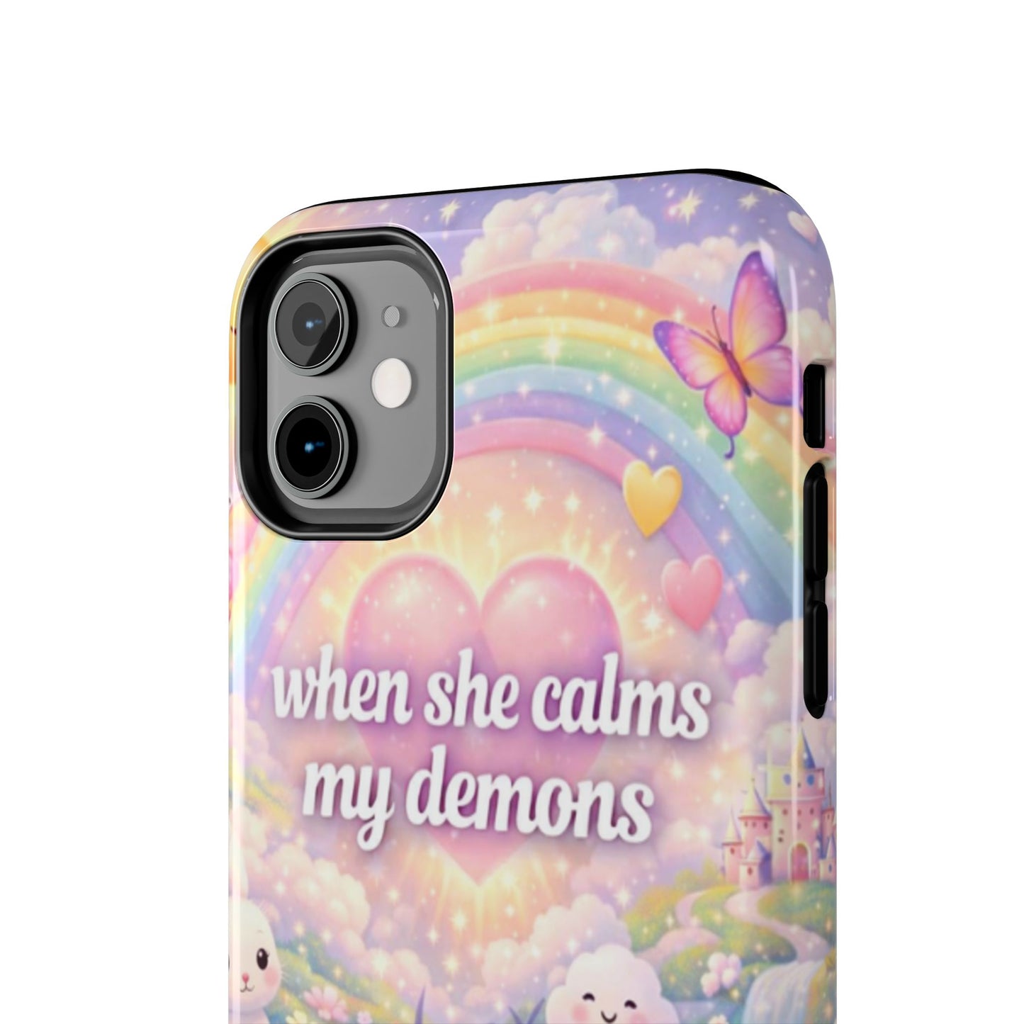 Los Angelez Made x ''When She Calms My Demons'' Tough Phone Case