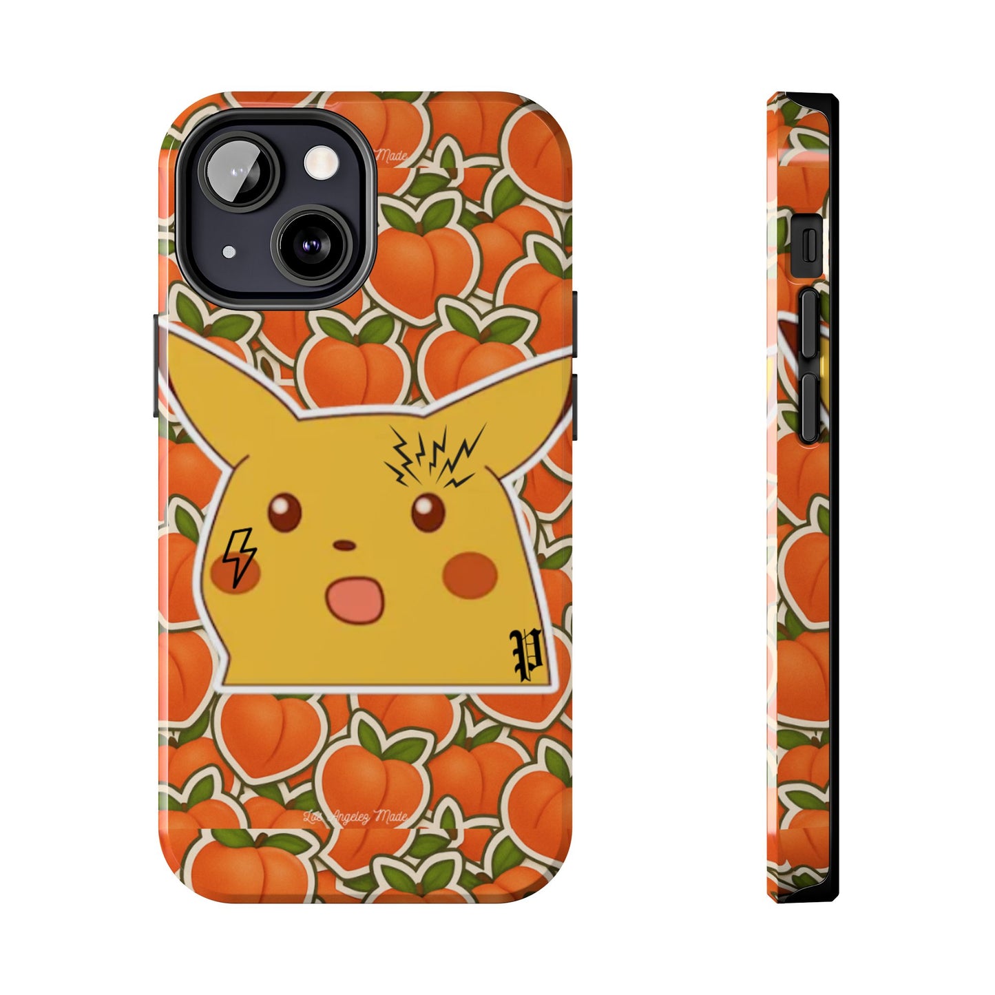 Los Angelez Made x Shocked Pika Peach Tough Phone Case