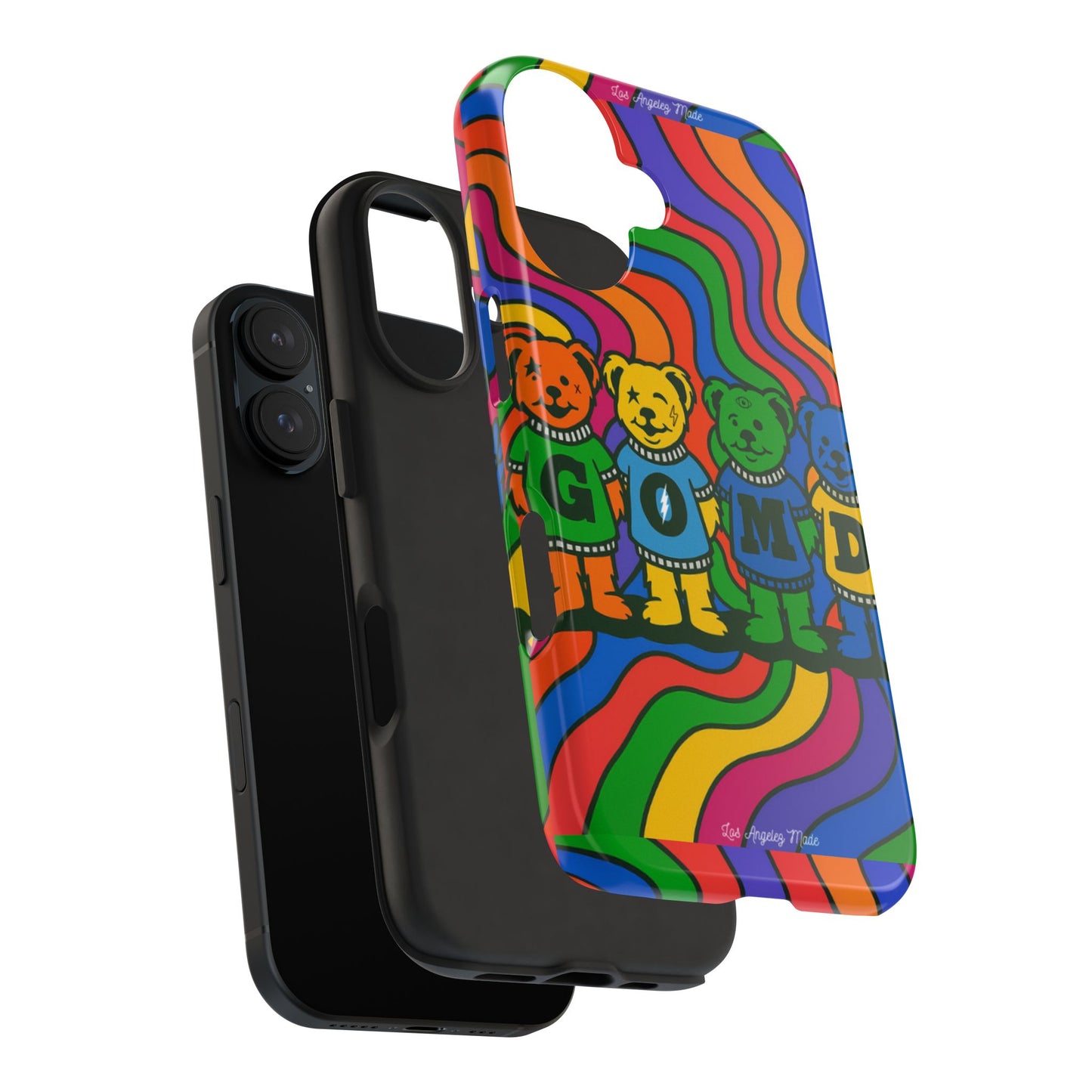 Los Angelez Made x G.O.M.D. Cheer Bears Tough Phone Case