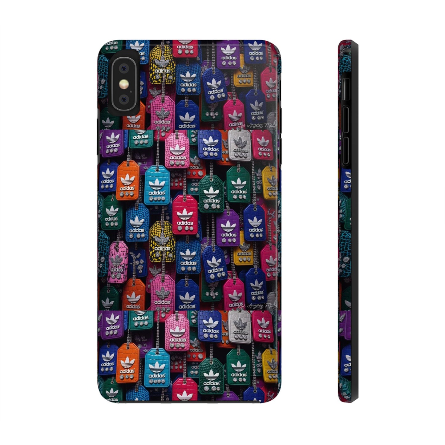Los Angelez Made x Adidas Leather Tags Tough Phone Case