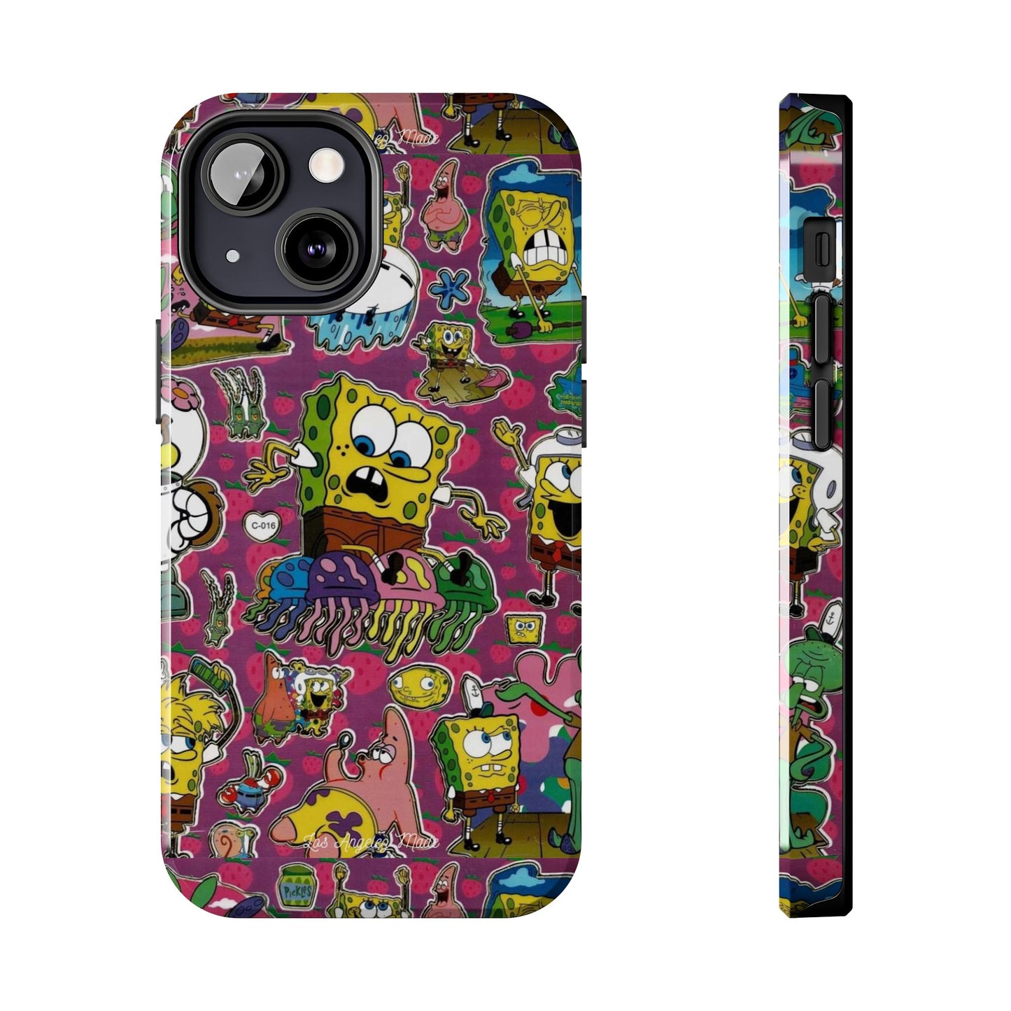 Los Angelez Made x SpongeBob Sticker Sheet Tough Phone Case