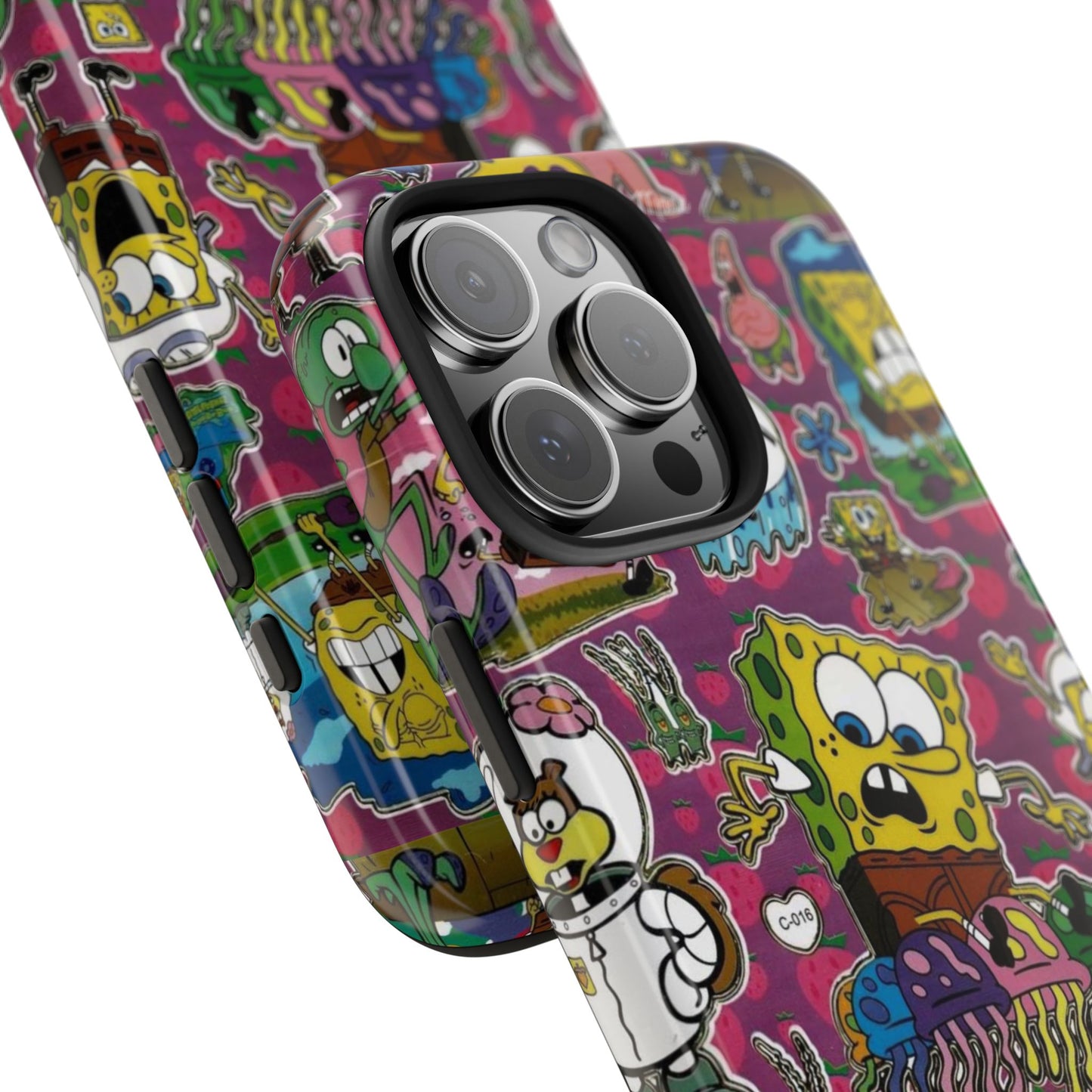 Los Angelez Made x SpongeBob Sticker Sheet Tough Phone Case