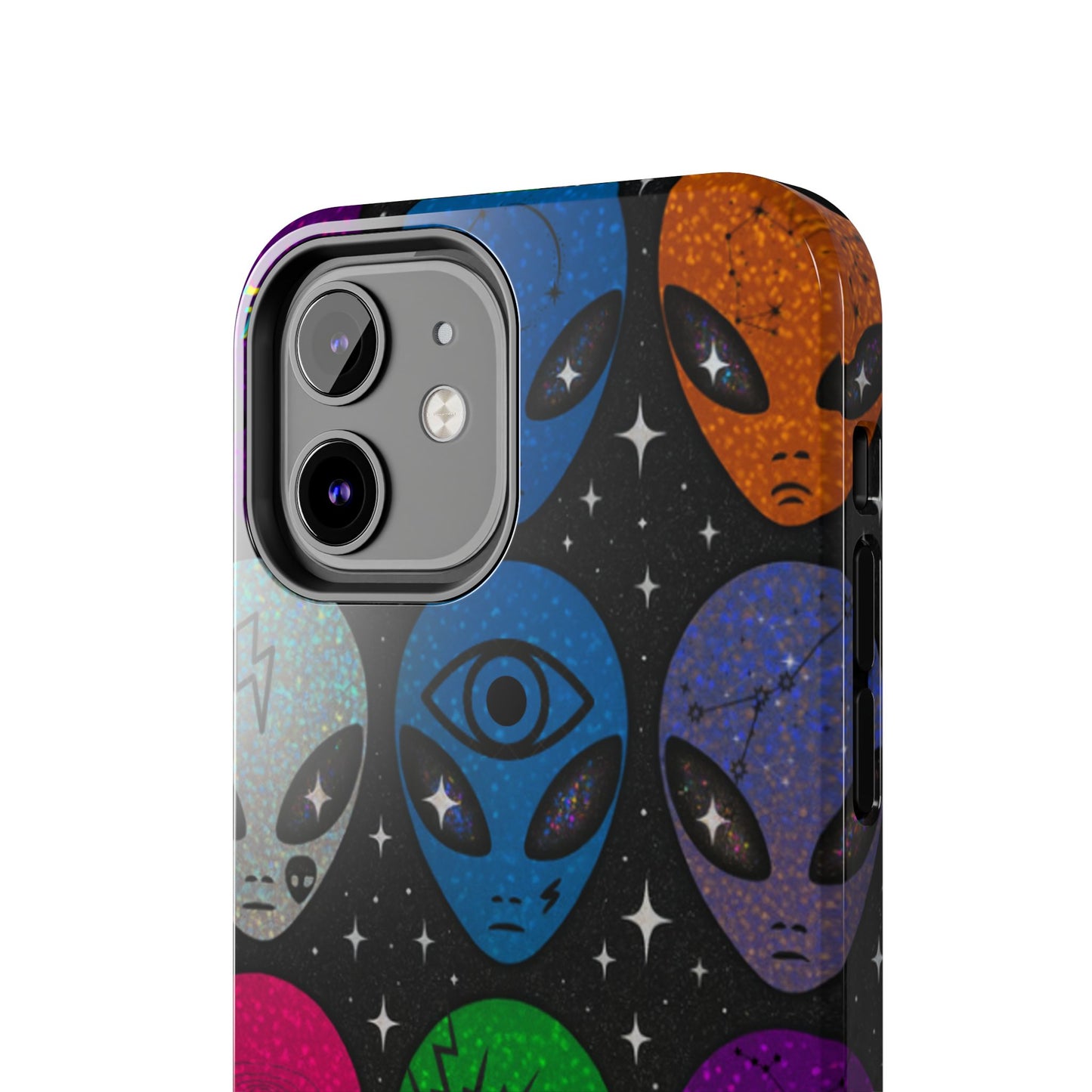 Los Angelez Made x Y2K Alien Sticker Sheet Tough Phone Case